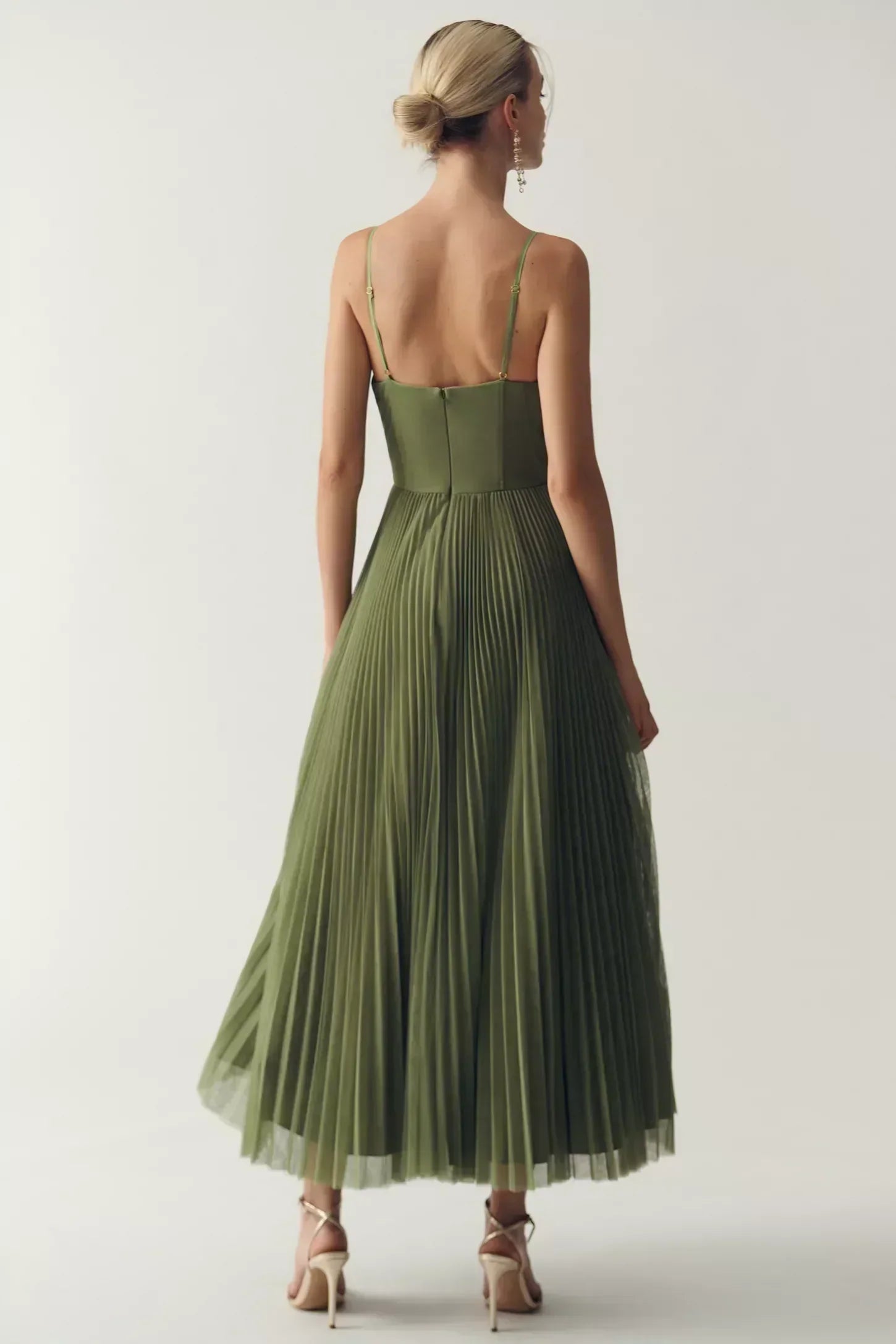 Olivia – Modern Elegance — Open Back Dress