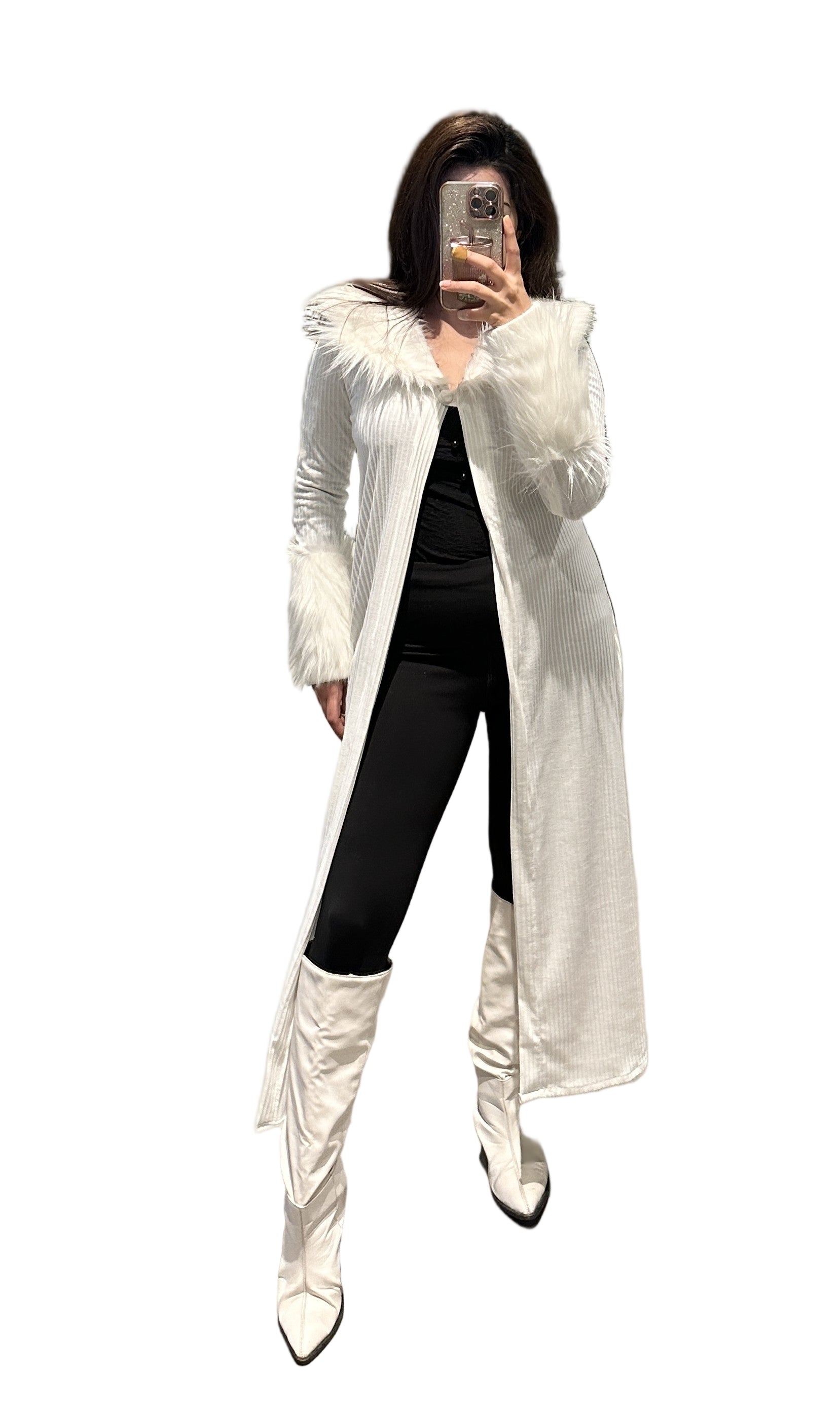 Icy Demon fur jacket