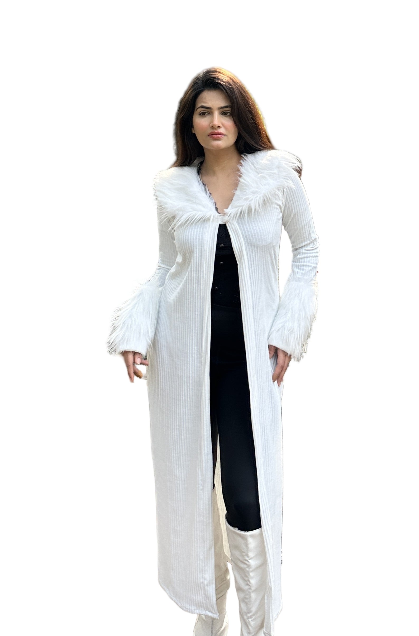Icy Demon fur jacket