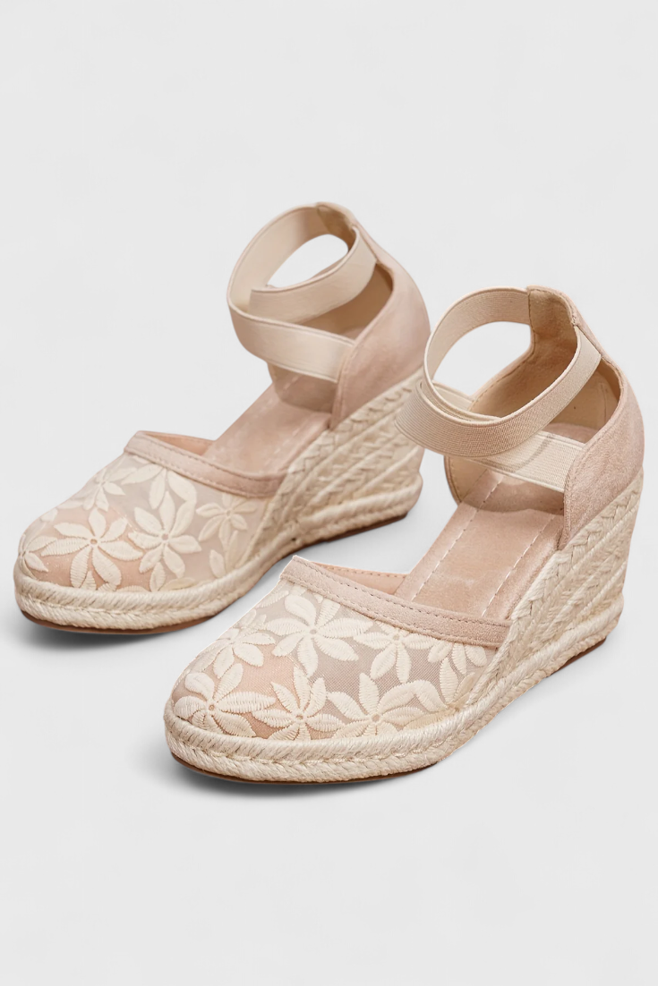 Phylis Orthopedic Sandals with Platform Heel