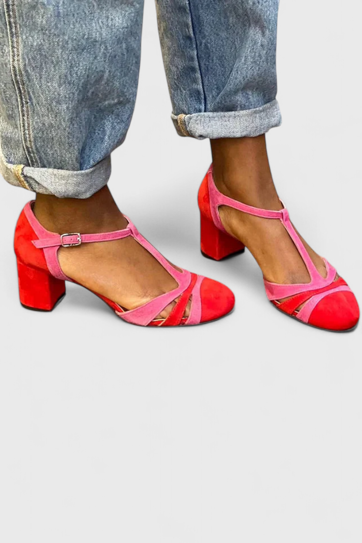 Noiré elegant sandals with comfortable heel and ankle support