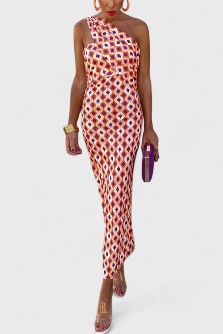 Julissa Off-the-Shoulder Maxi Evening Dress