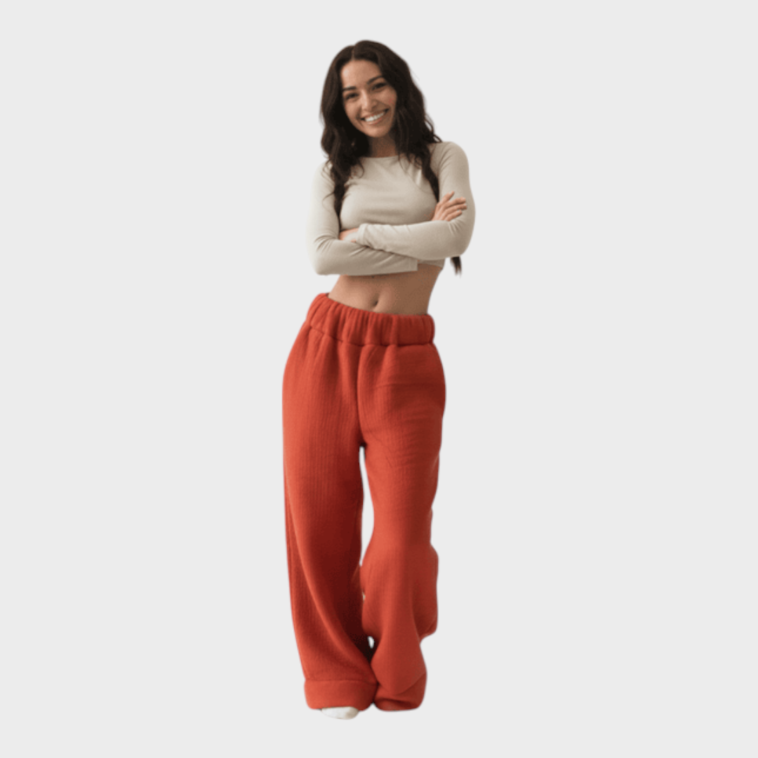 Kaleigh | Premium Sherpa Lined Blanket Pants