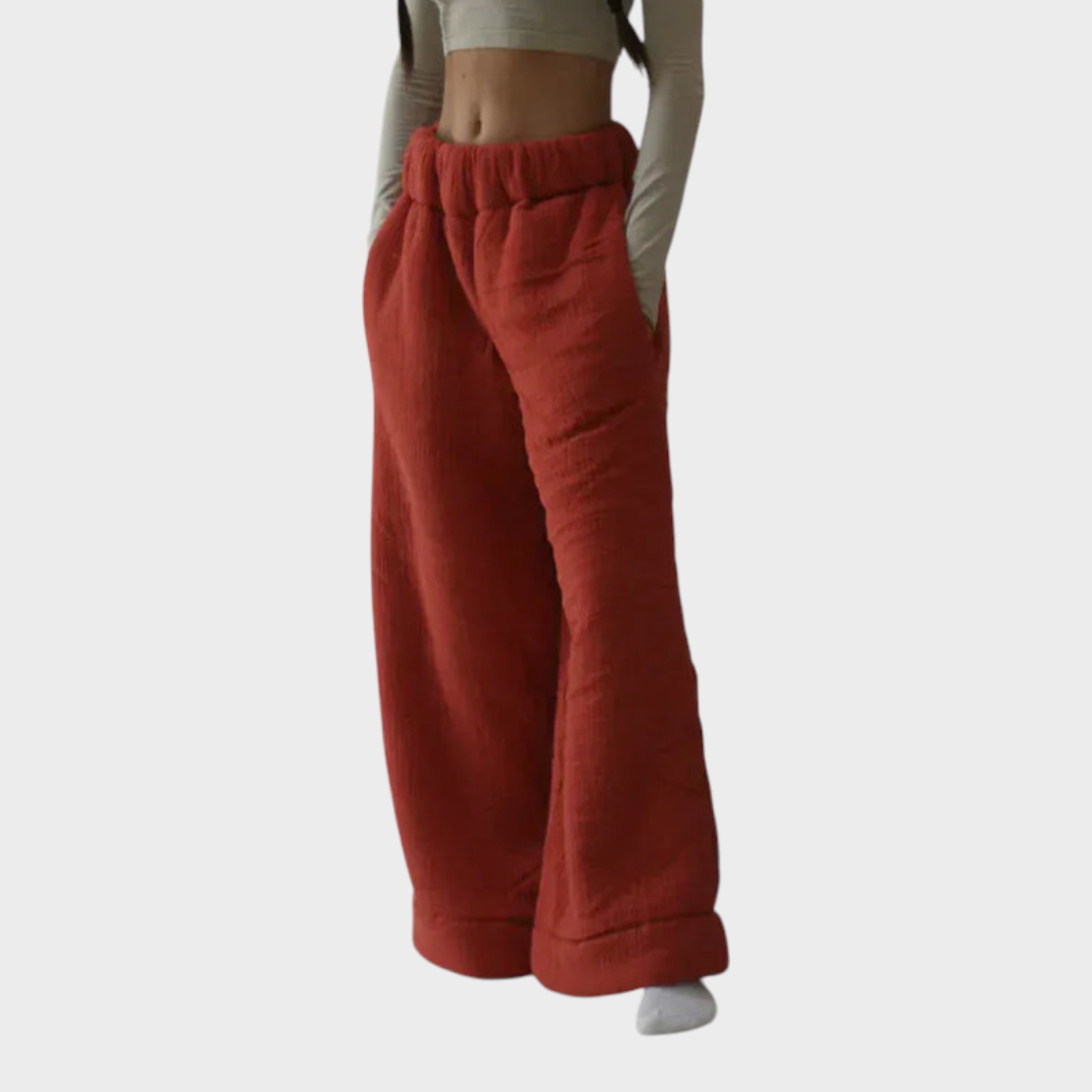 Kaleigh | Premium Sherpa Lined Blanket Pants