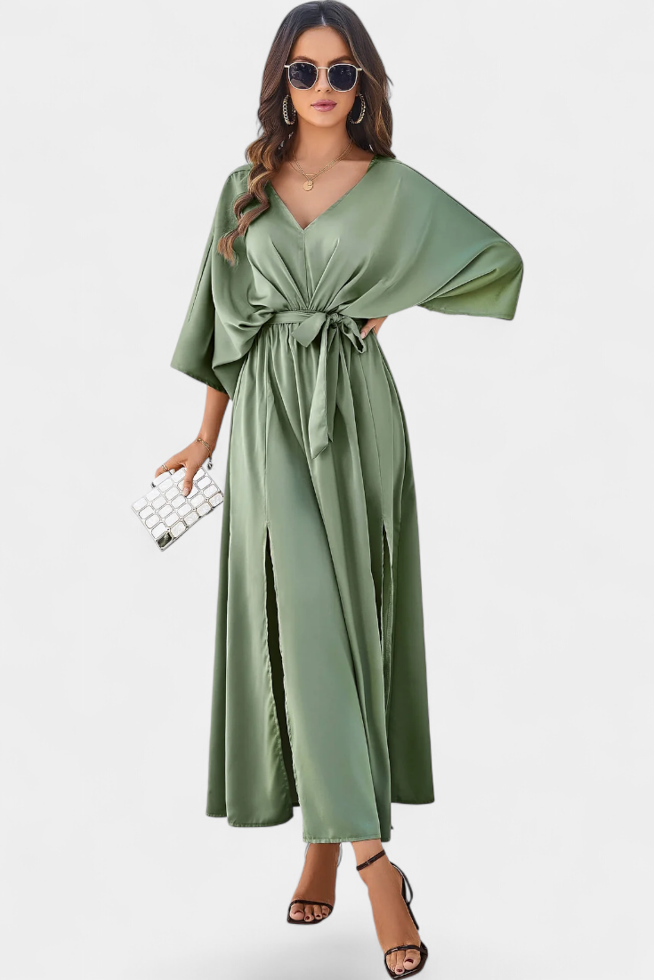 Milly Elegant dress with bow and opening