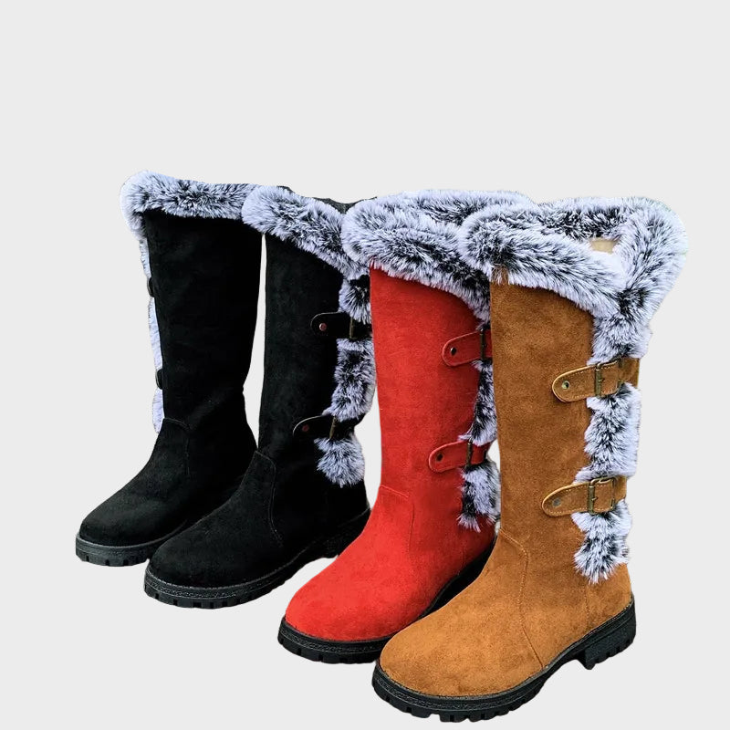 Lana - Ladies Thick Plush Mid-Calf Snowboots