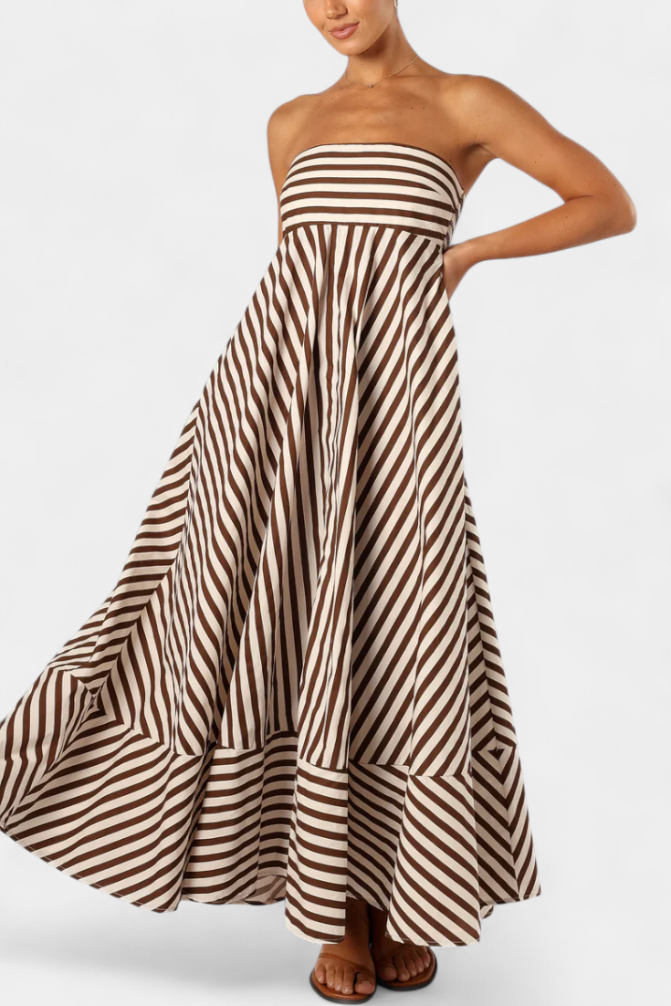 Rosa Transformable Ruched Dress with Nighttime Charm