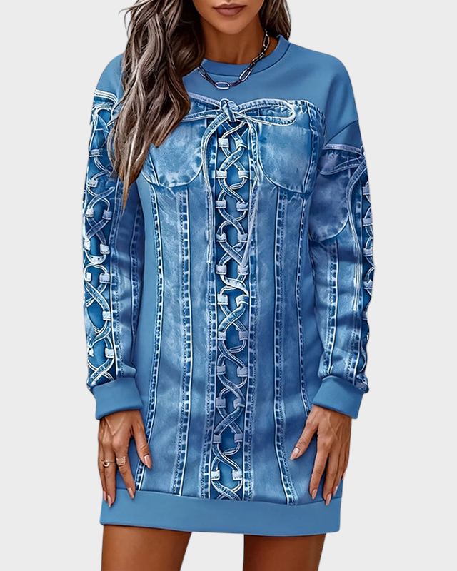 Vicky | Retro Dress with Long Sleeves