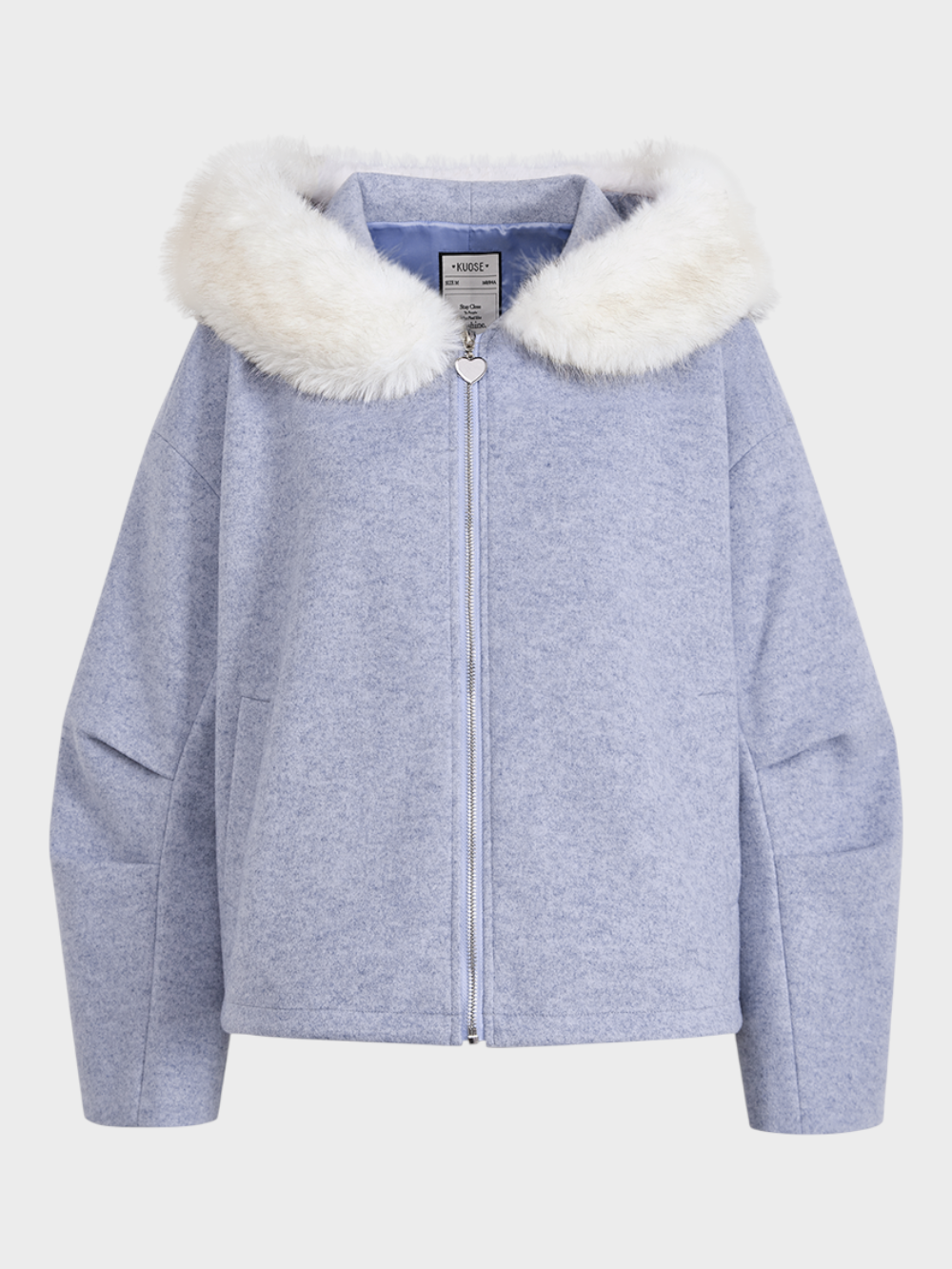 Rikke | Detachable jacket with synthetic fur