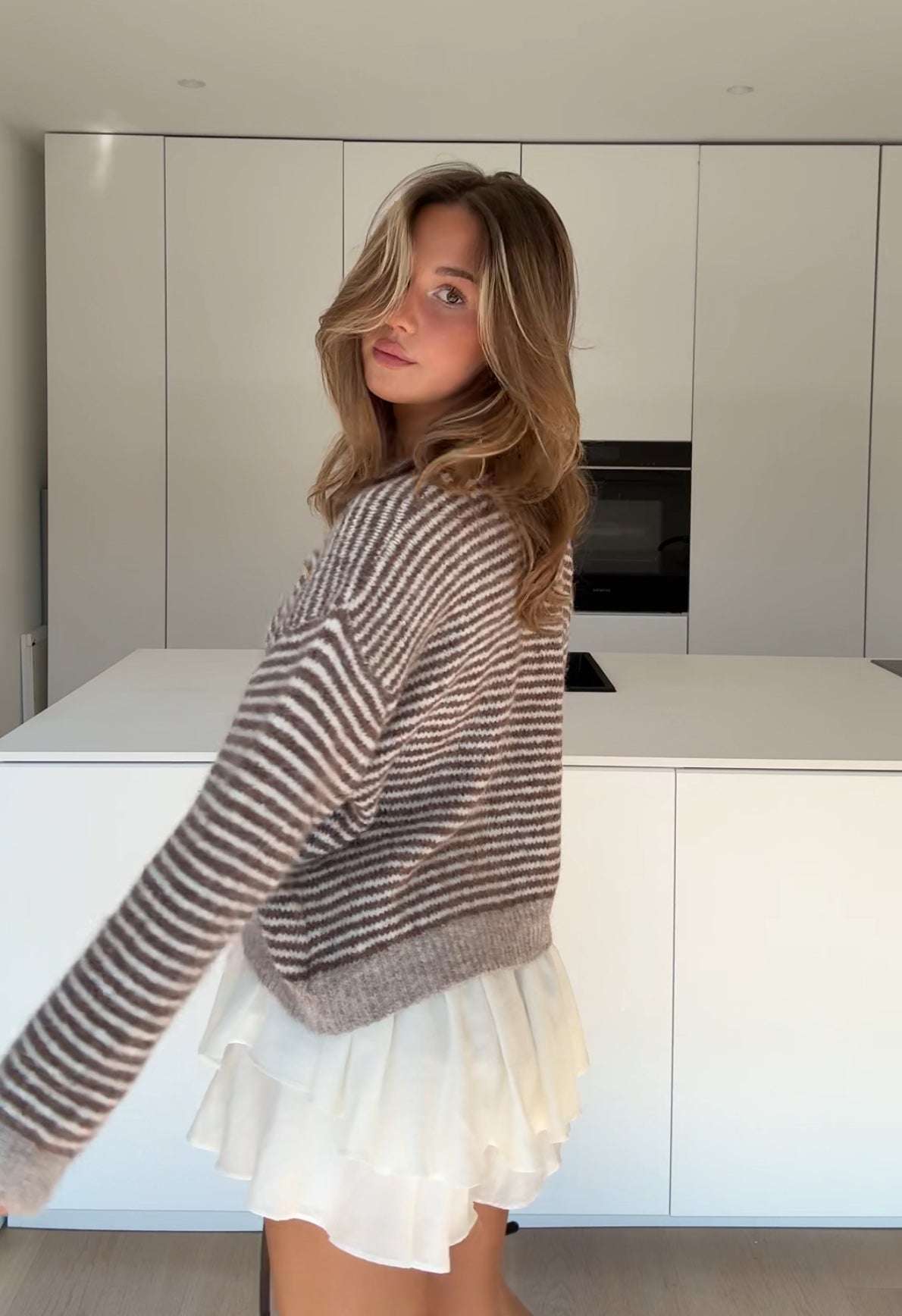 Soft striped sweater