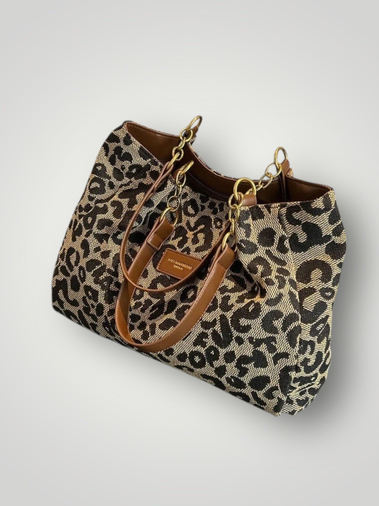 Leonara | Leopard Print Tote Bag
