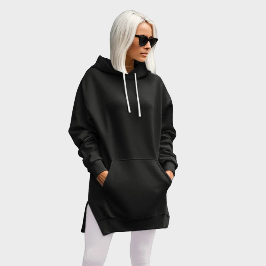 Rhea | Long Dress with Hood