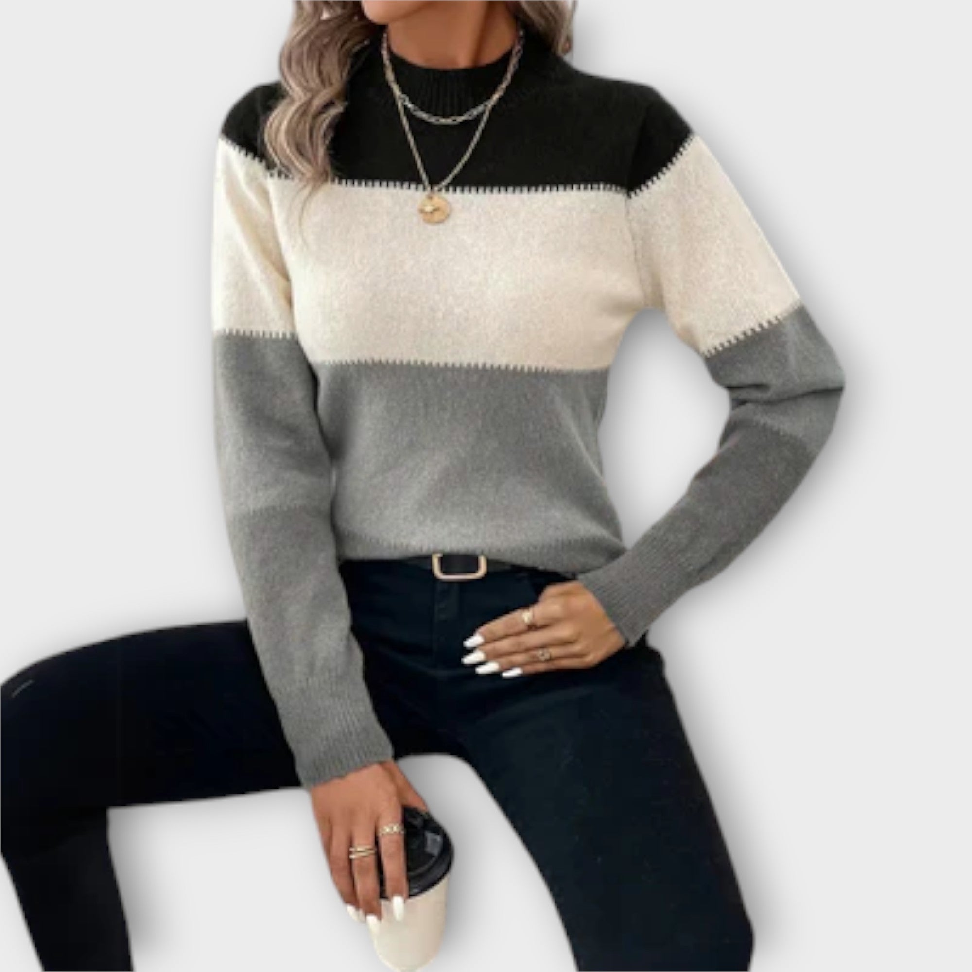 Elina - Kastol and Elegant Sweater