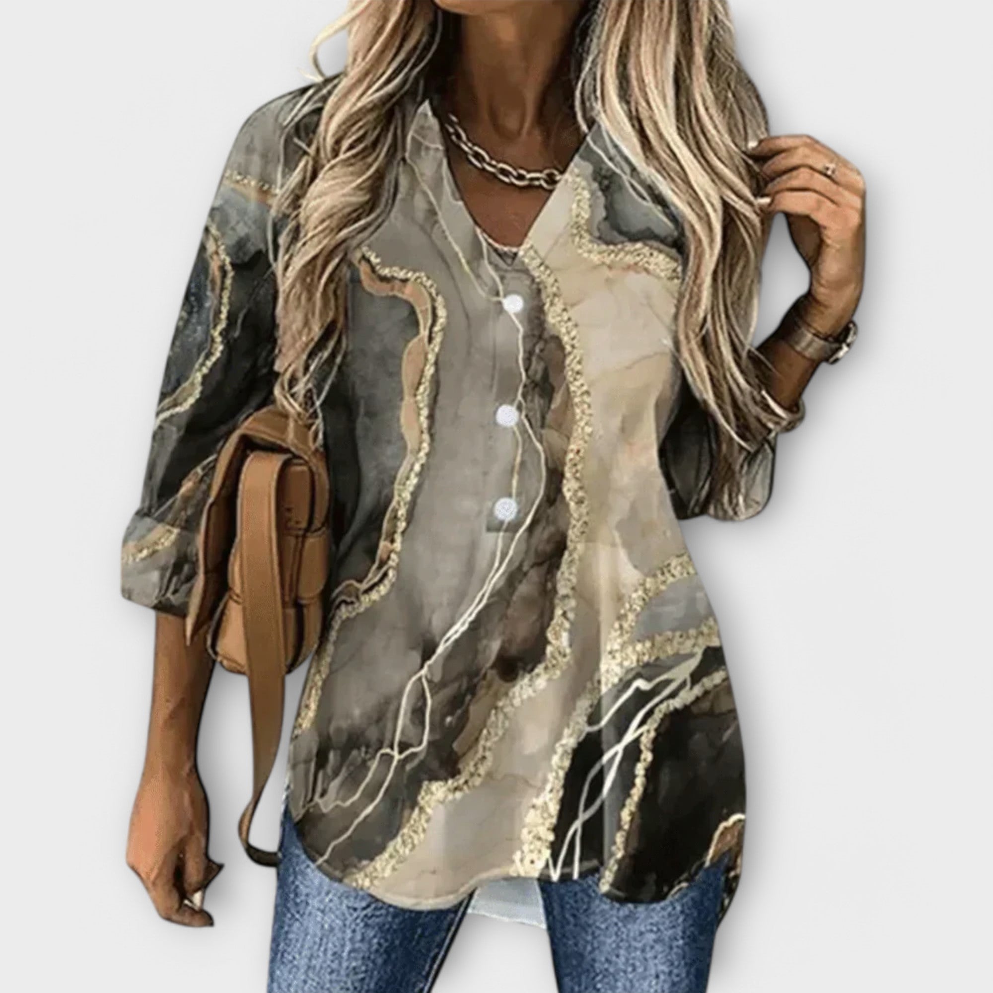 Women's Blouse with Elegance and Unique Style