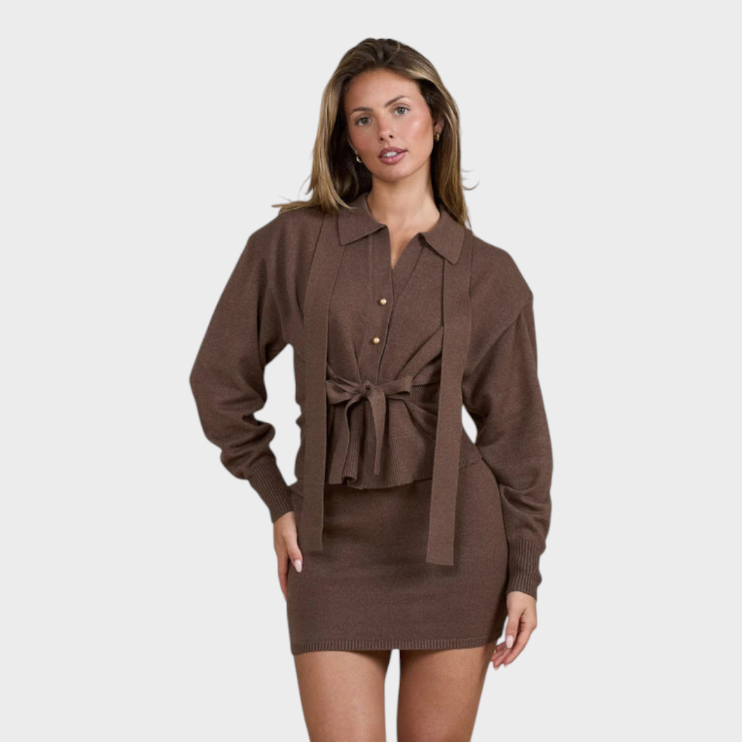 Devina | CARDIGAN | MOCHA