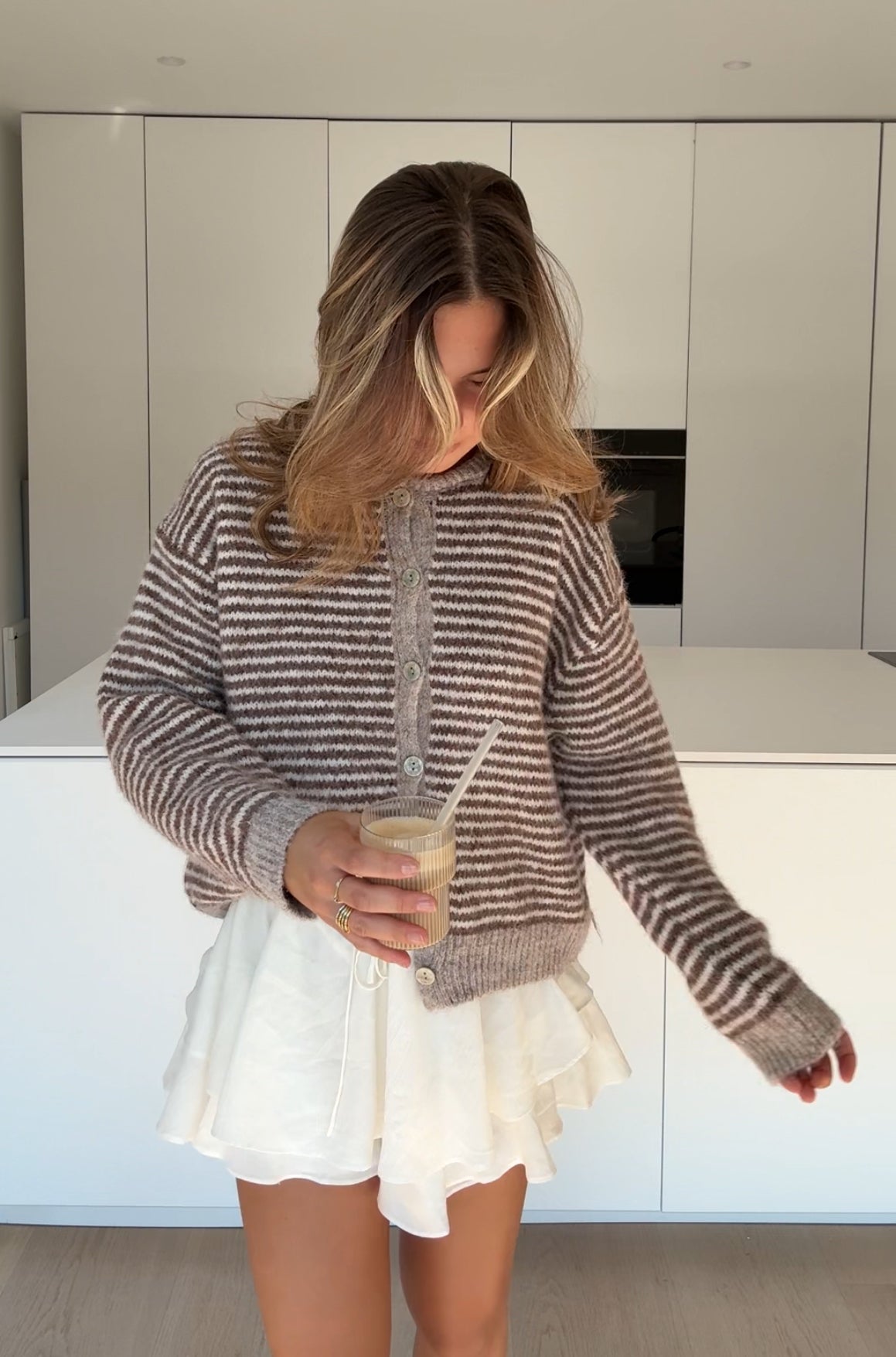 Soft striped sweater