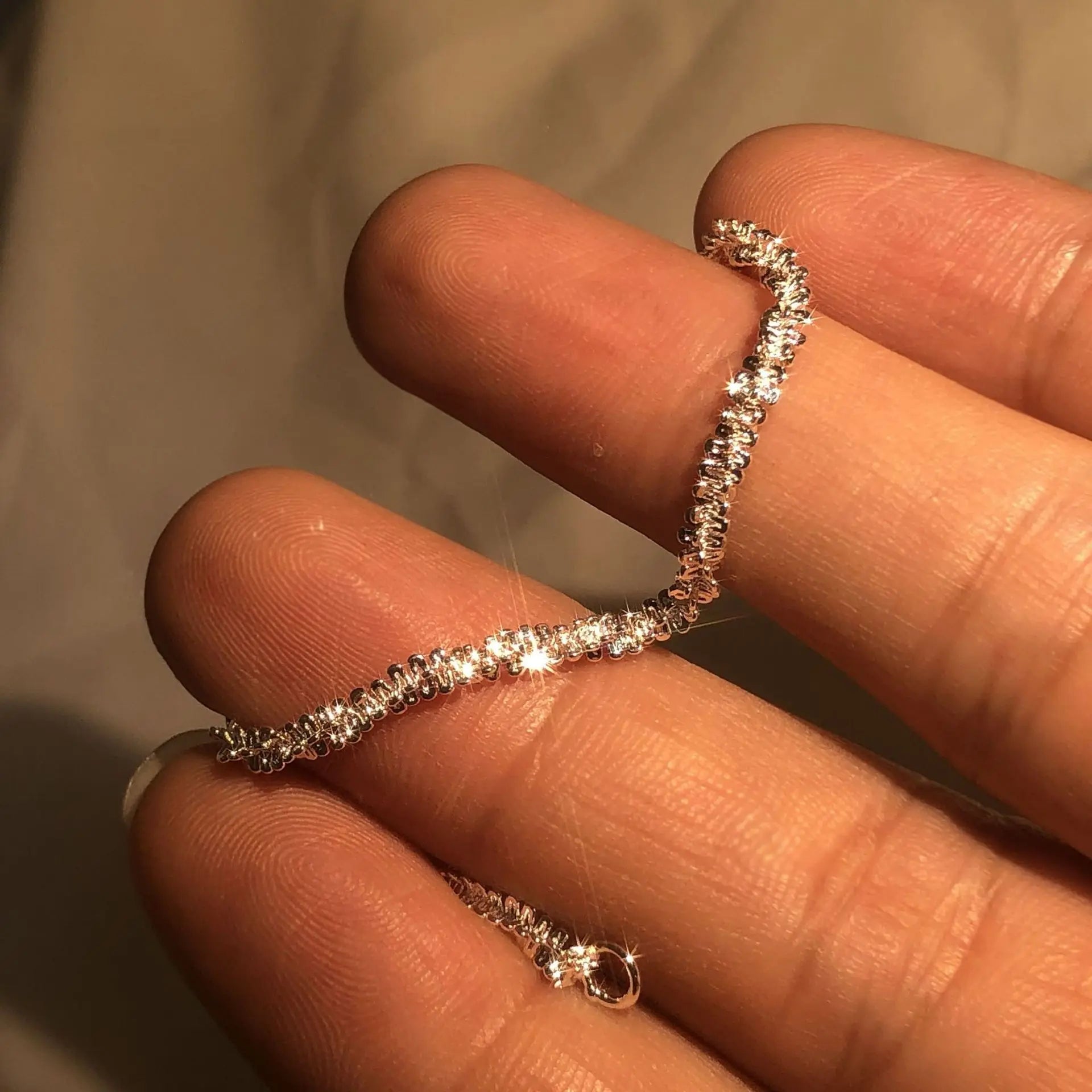 Shiny Silver Bracelet