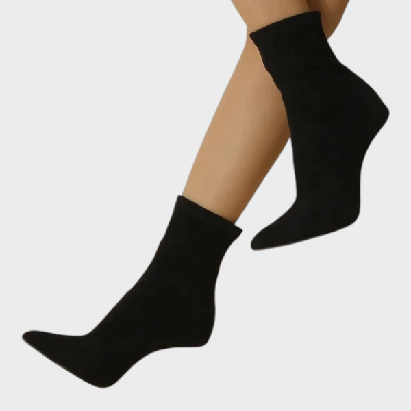 Kylie | Crystal Noir Heel