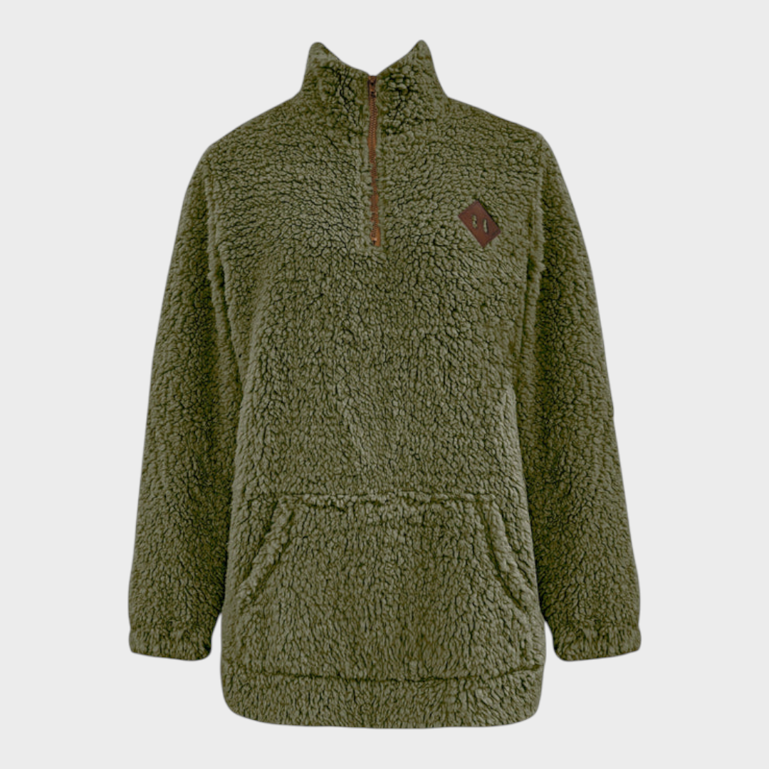 Eloise | Fleece-Lined Zip-Up Hoodie