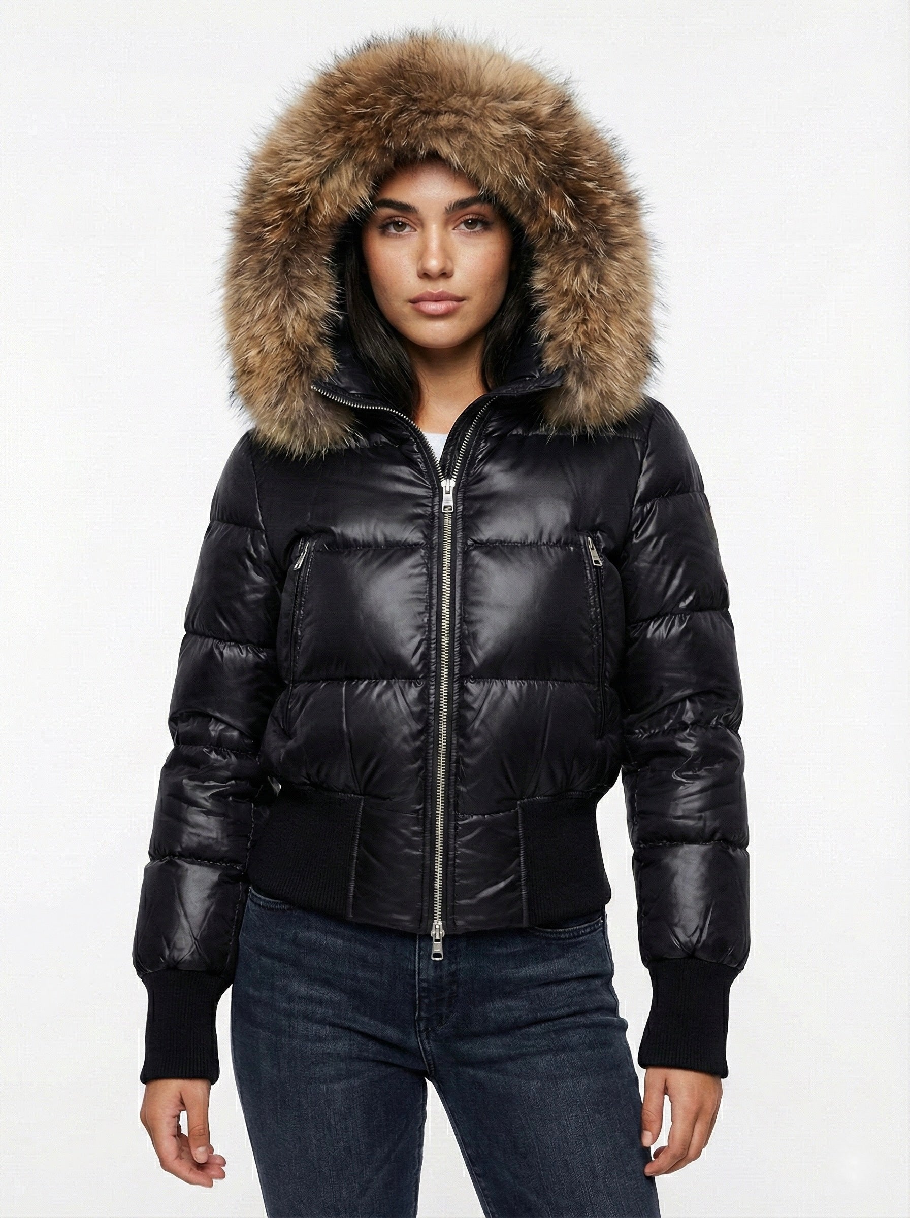 Savoy | Faux Fur Hooded Puffer Jacket