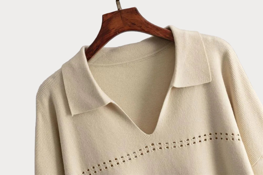 Gertrud | Luxury Wool Blend Set - Knit with Skirt