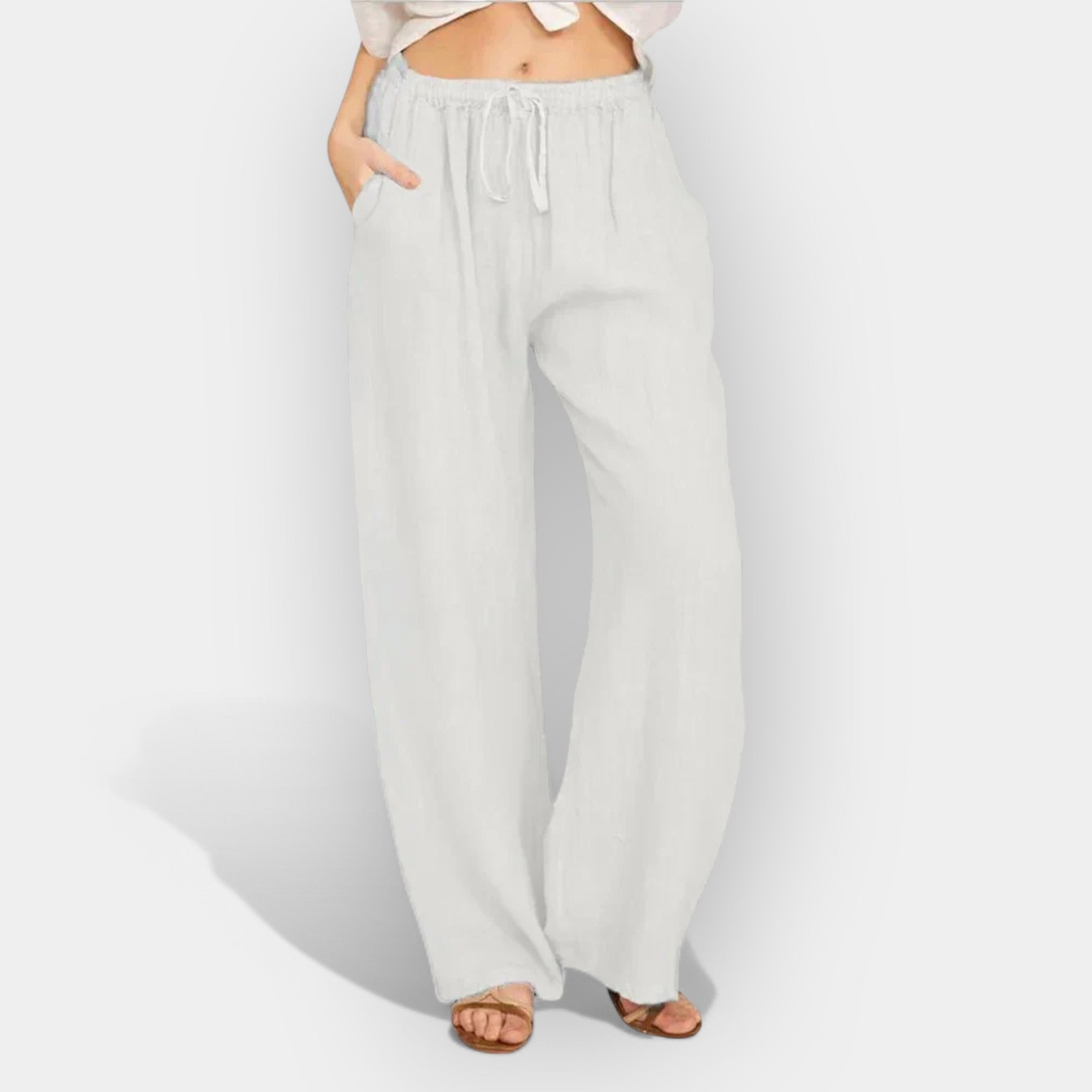 Summer Linen Pants Airy