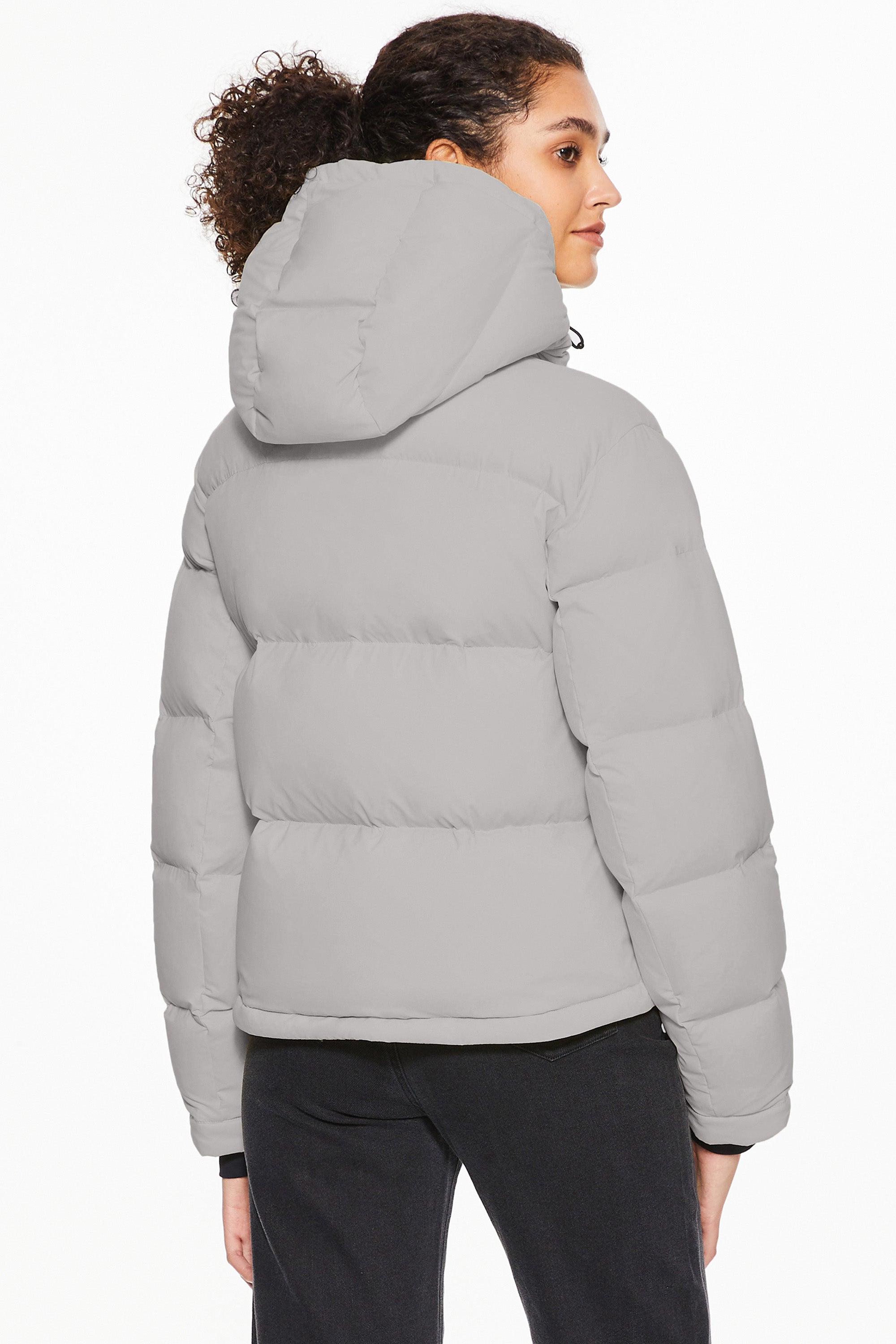Beth - Aurora Cropped Thermal Down Puffer Jacket