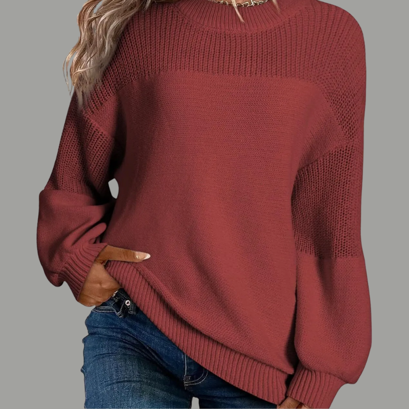Cecilia - Knitted sweater with a loose fit