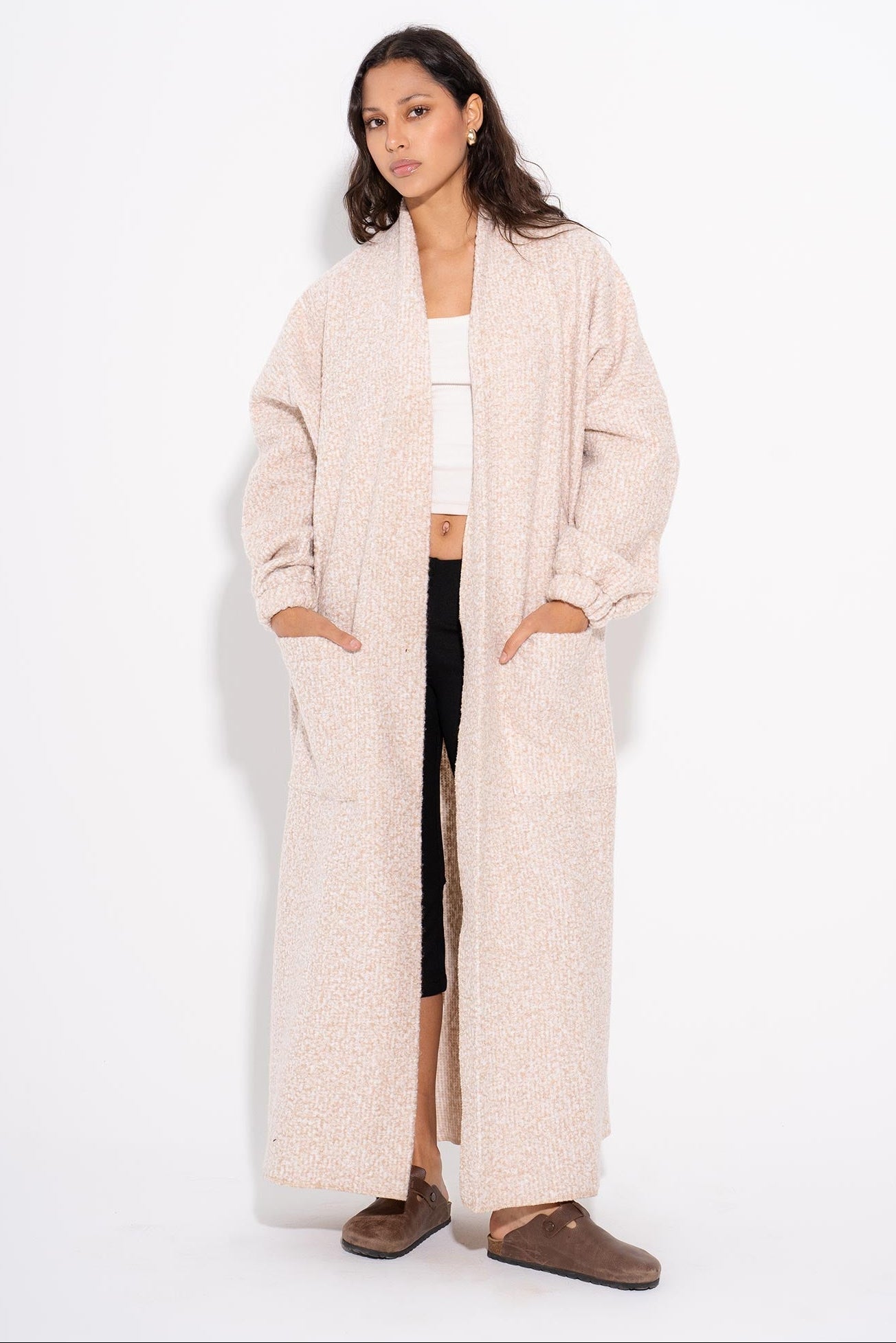 Lisa - Cloudy Boucle Cardigan