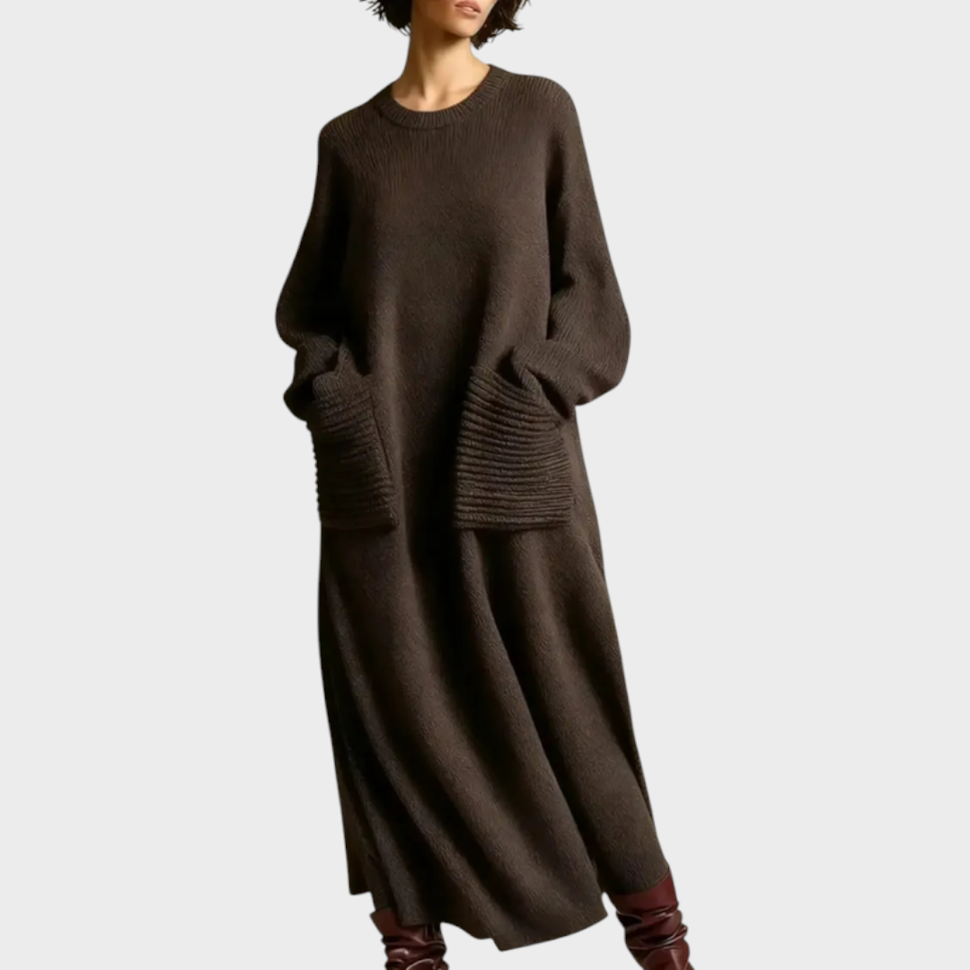 Raya | Knit-Pocket Dress