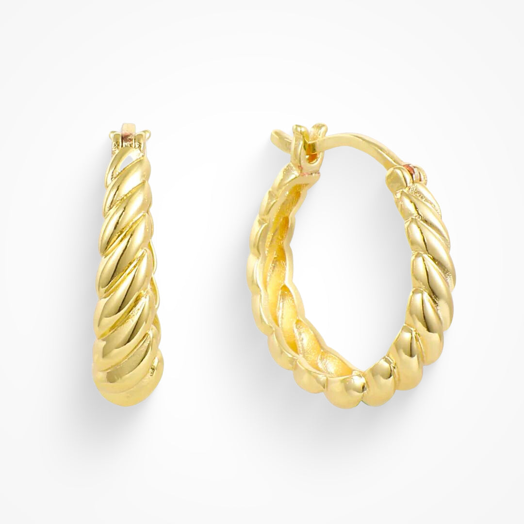 Twisted Earrings with Twist Style