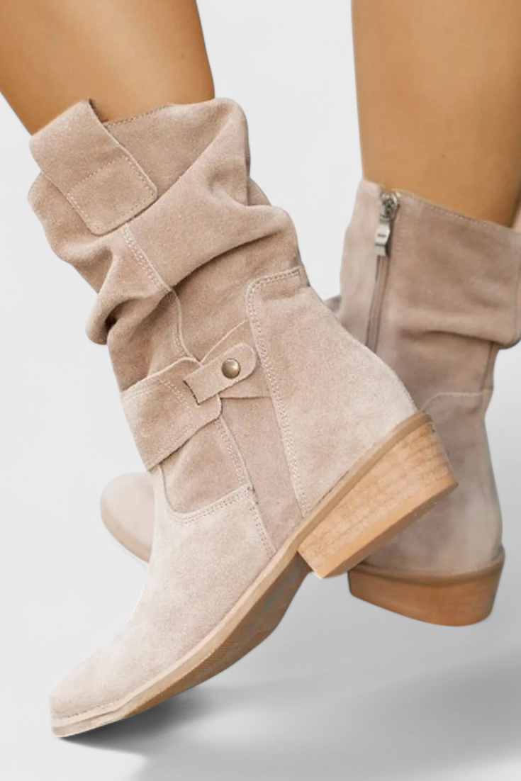 Aira - Classic Suede Ankle Boots