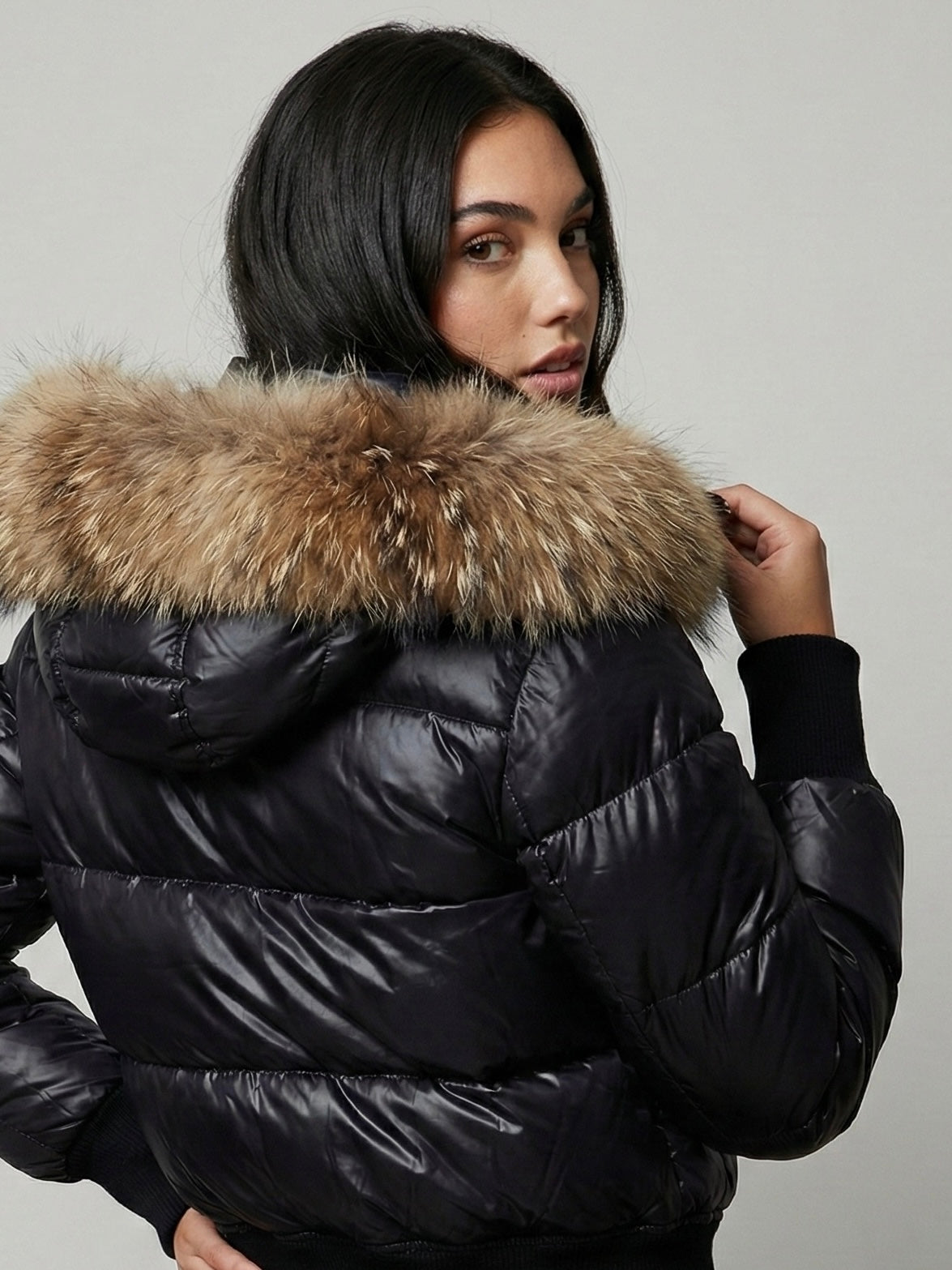 Savoy | Faux Fur Hooded Puffer Jacket