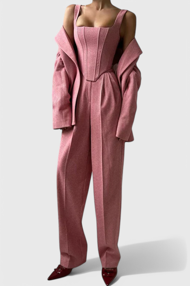 Evena Pantsuit for Confident Elegance