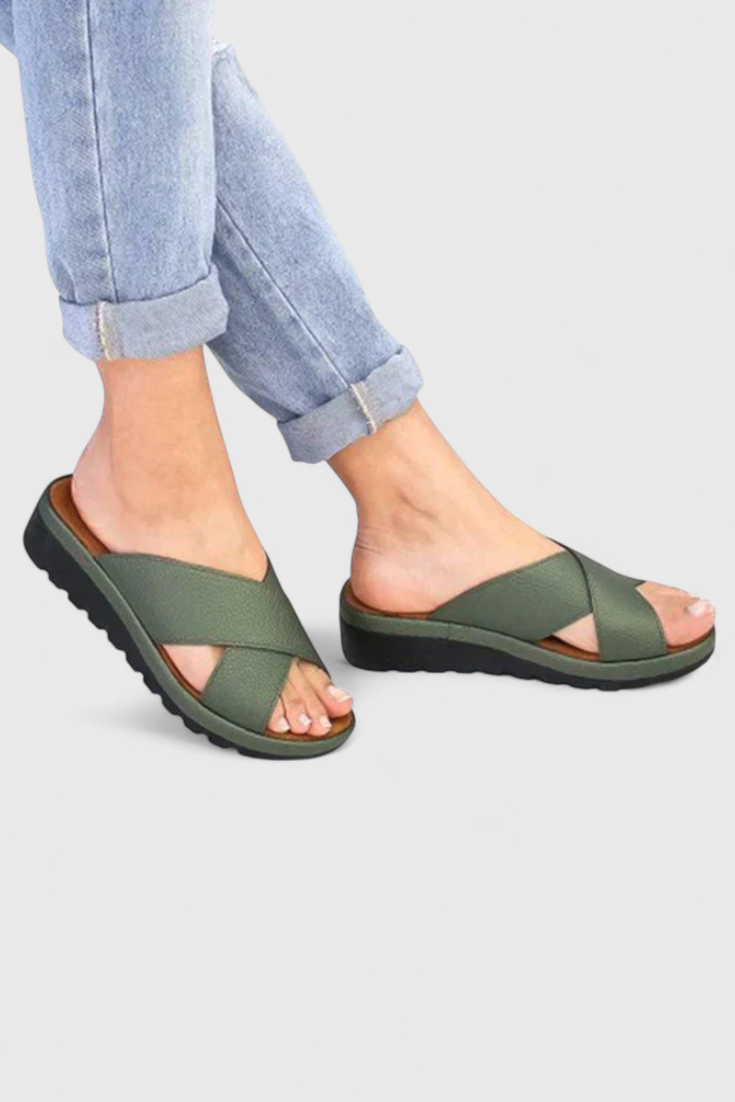 Annelym Orthopedic Wedge sandals for outdoors