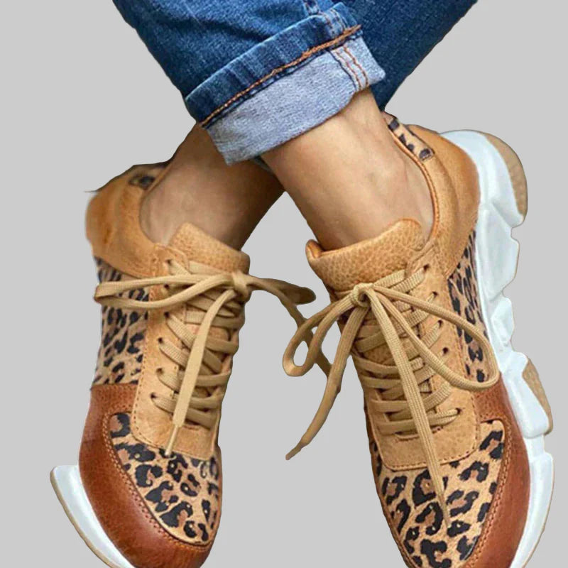 Crissa | pohodlné tenisky s leopardím potiskem