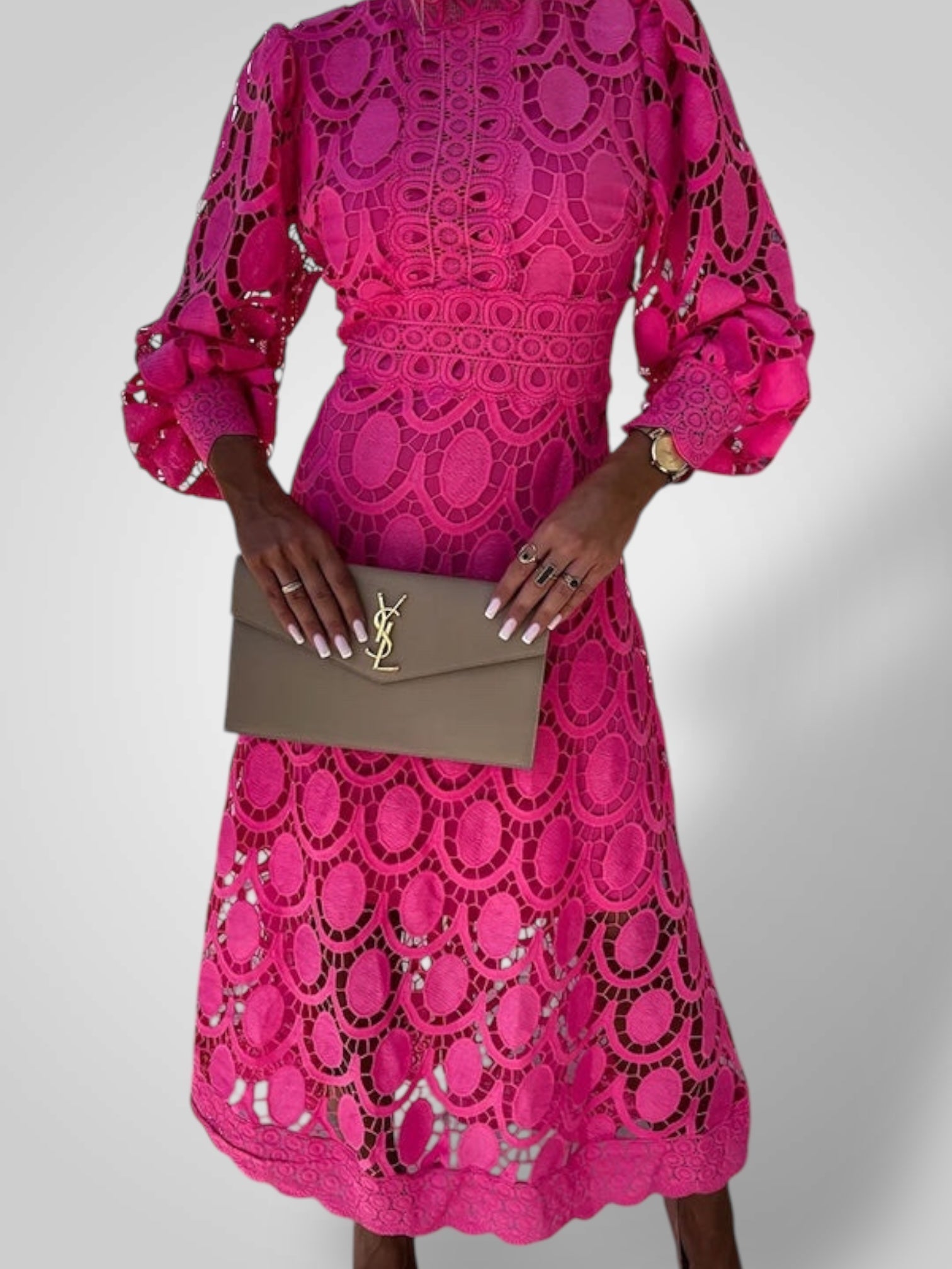 Patricia | Decentní šaty s krajkou