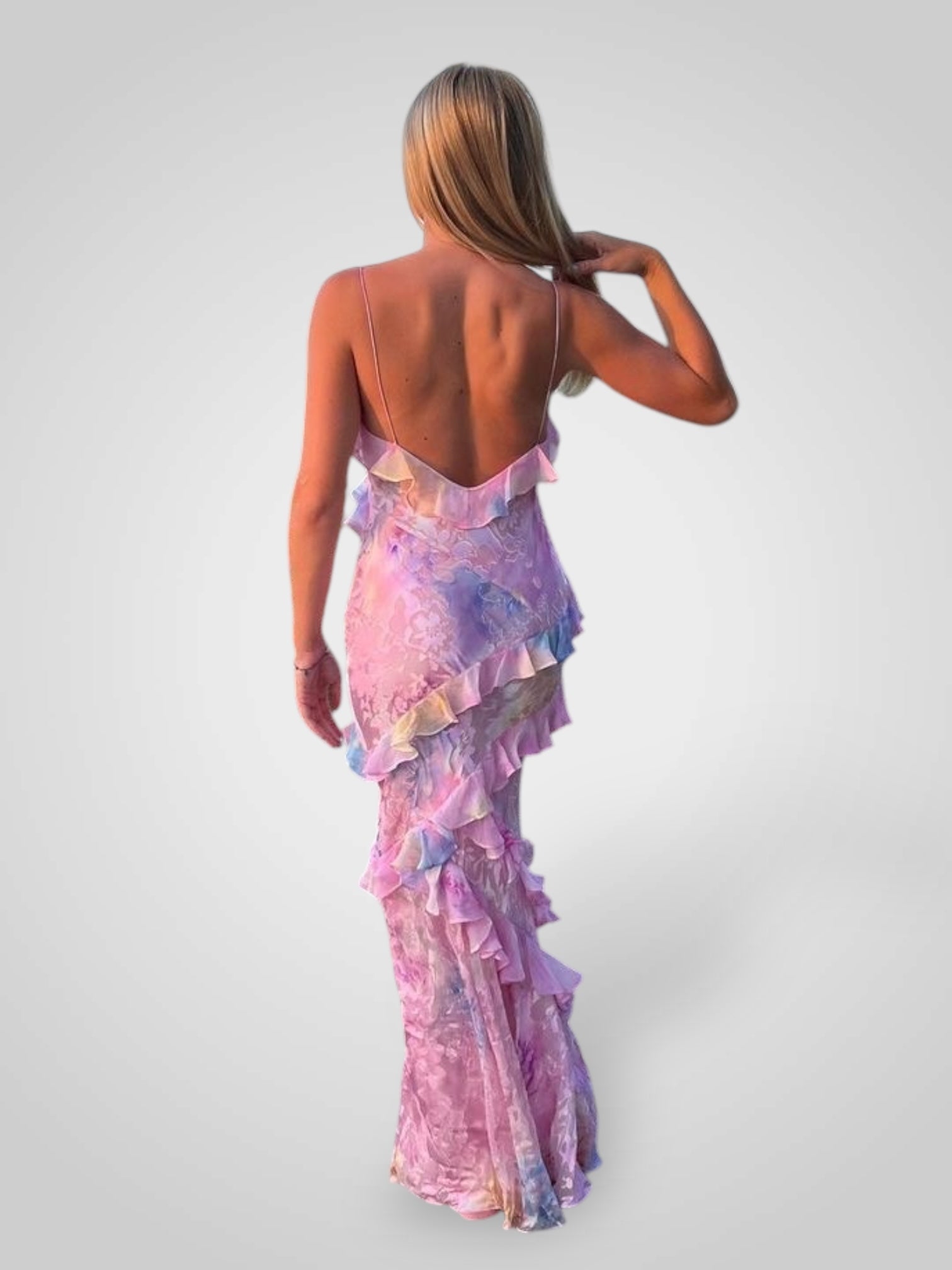 Estella | Maxi šaty s volánky