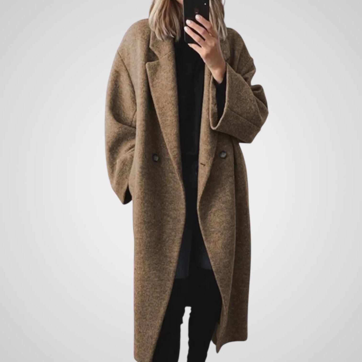 Nomi | Classic Long Winter Jacket for Women