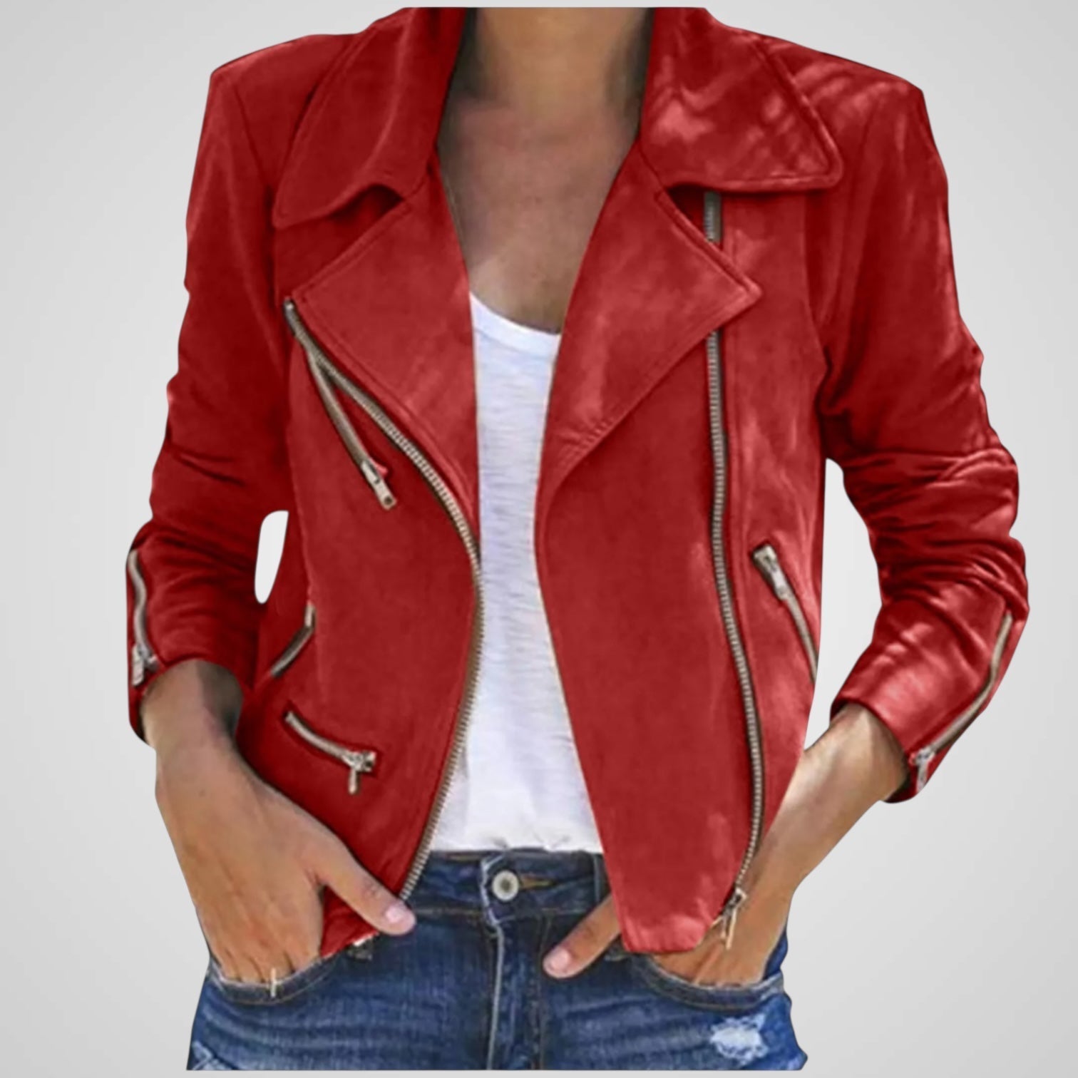 Fura | Leather biker jacket