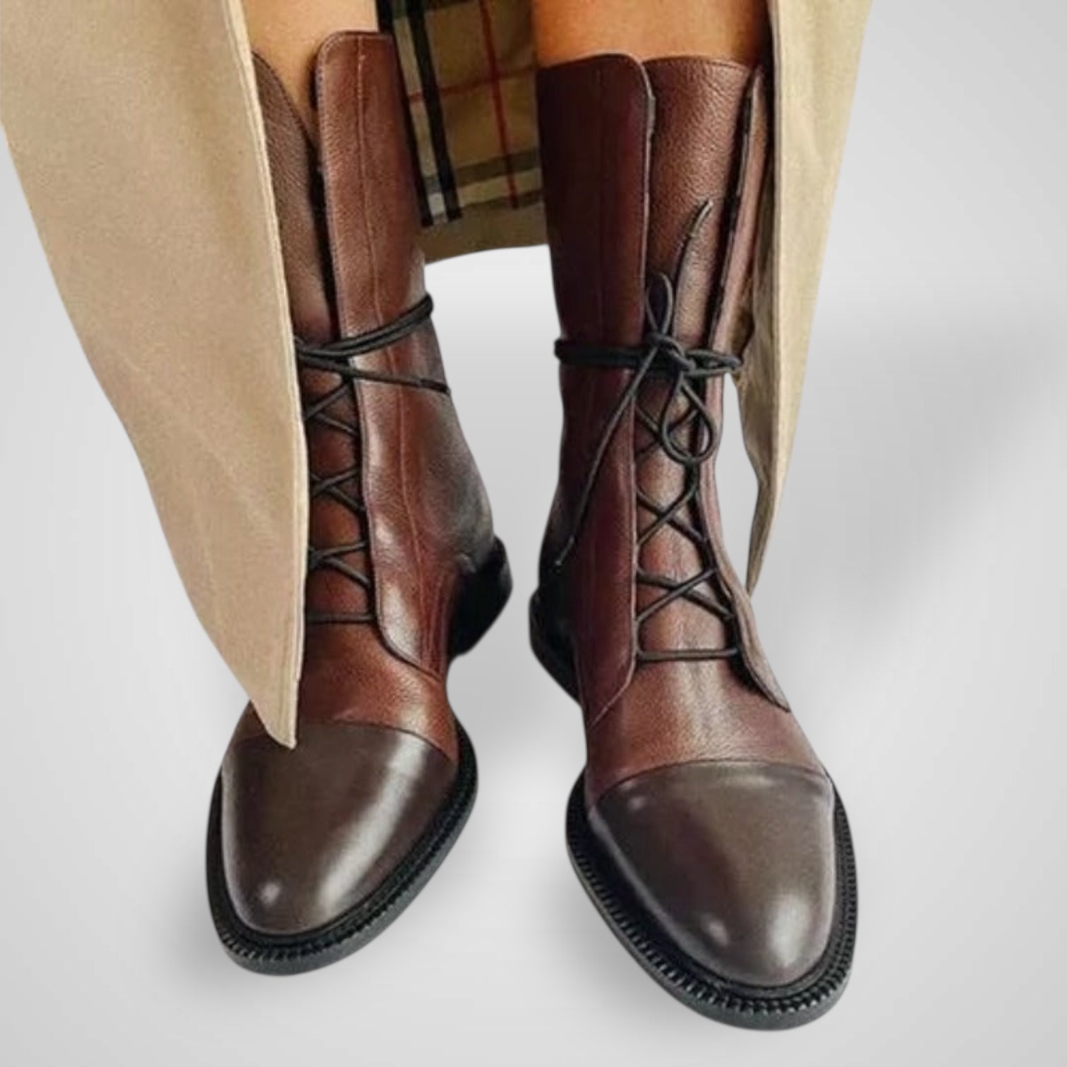 Vizzy | Stylish Vegan Leather Ankle Boots for Women