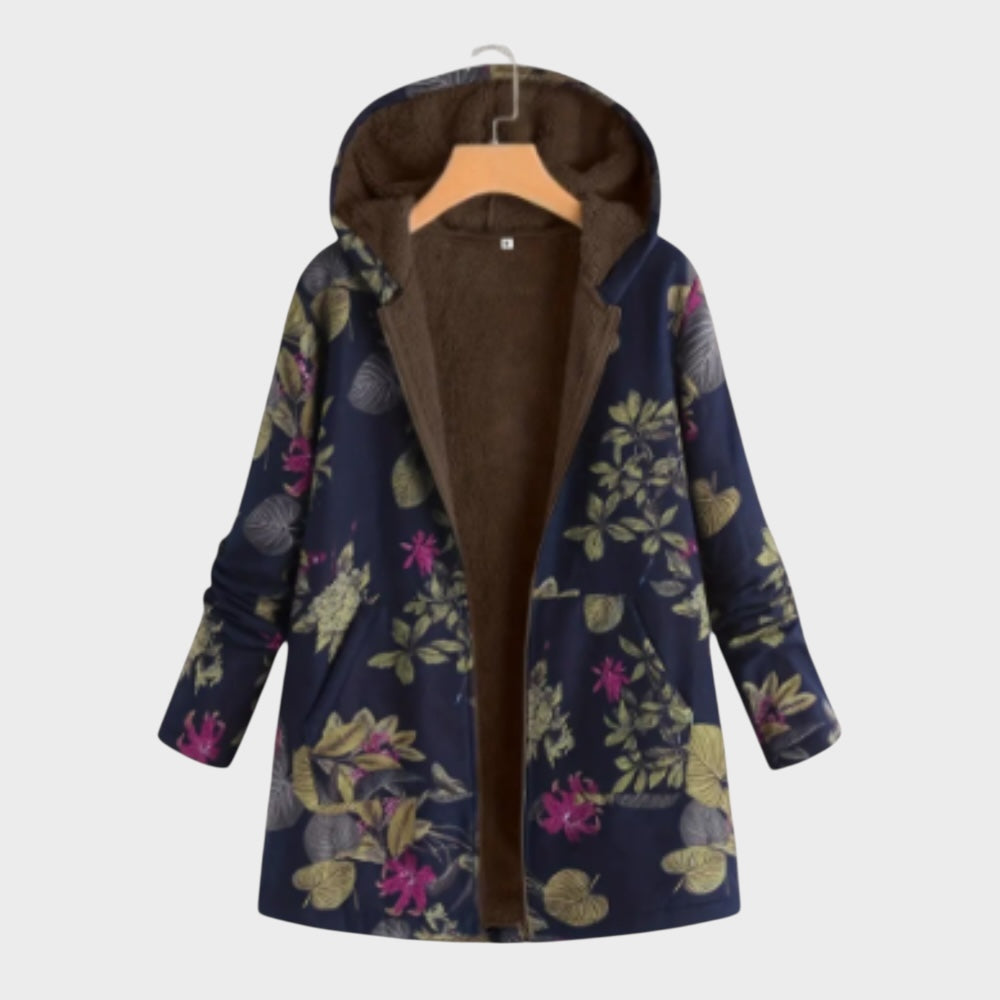 Camellia | Warm coat with fleece lining