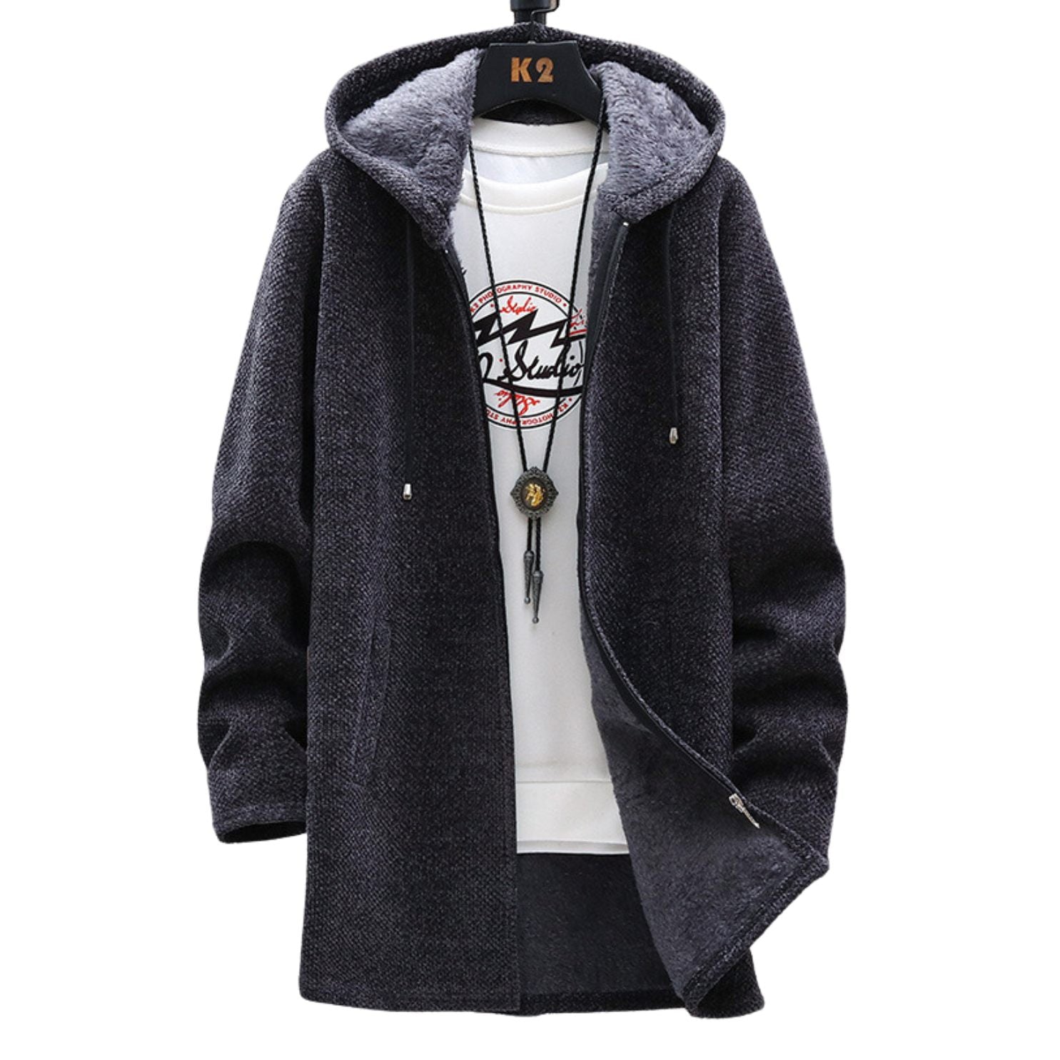 Laura | Stylish Zippered Cardigan