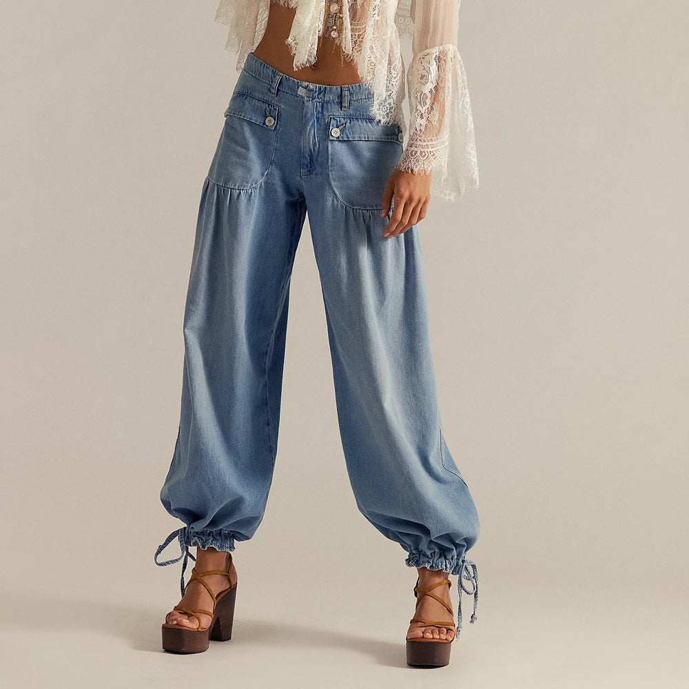 Poppy - Stylish wide-leg jeans