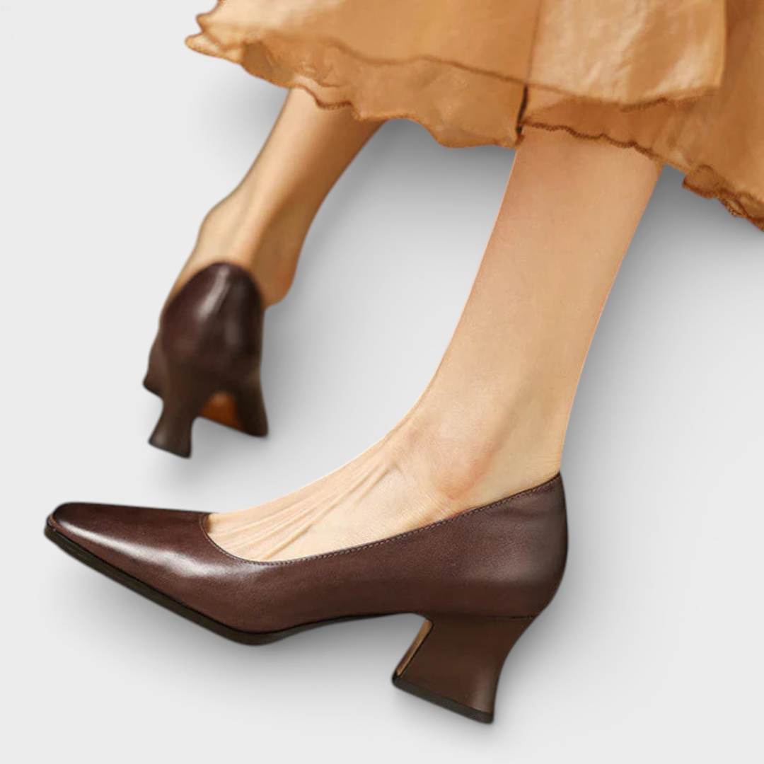 Abeth | GENUINE LEATHER HEELS