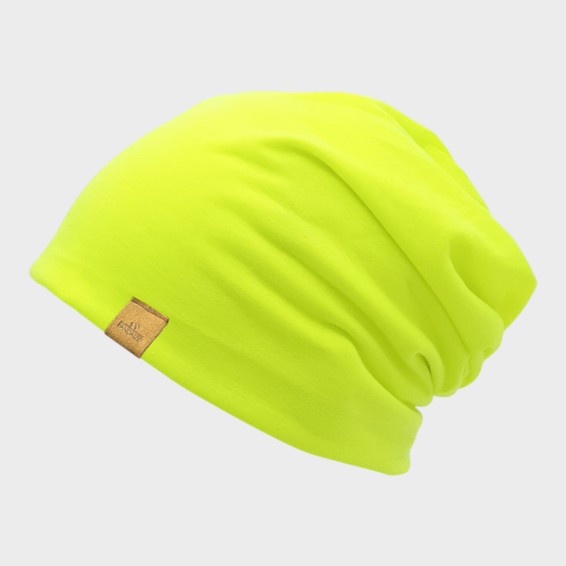 Danai | Pants Winter Hat Thermal Hat Sports Activities Stretch Fit Hats Thin Ski Winter Hiking Cycling Snowboard Outdoor Hats Men Women with Leather Label