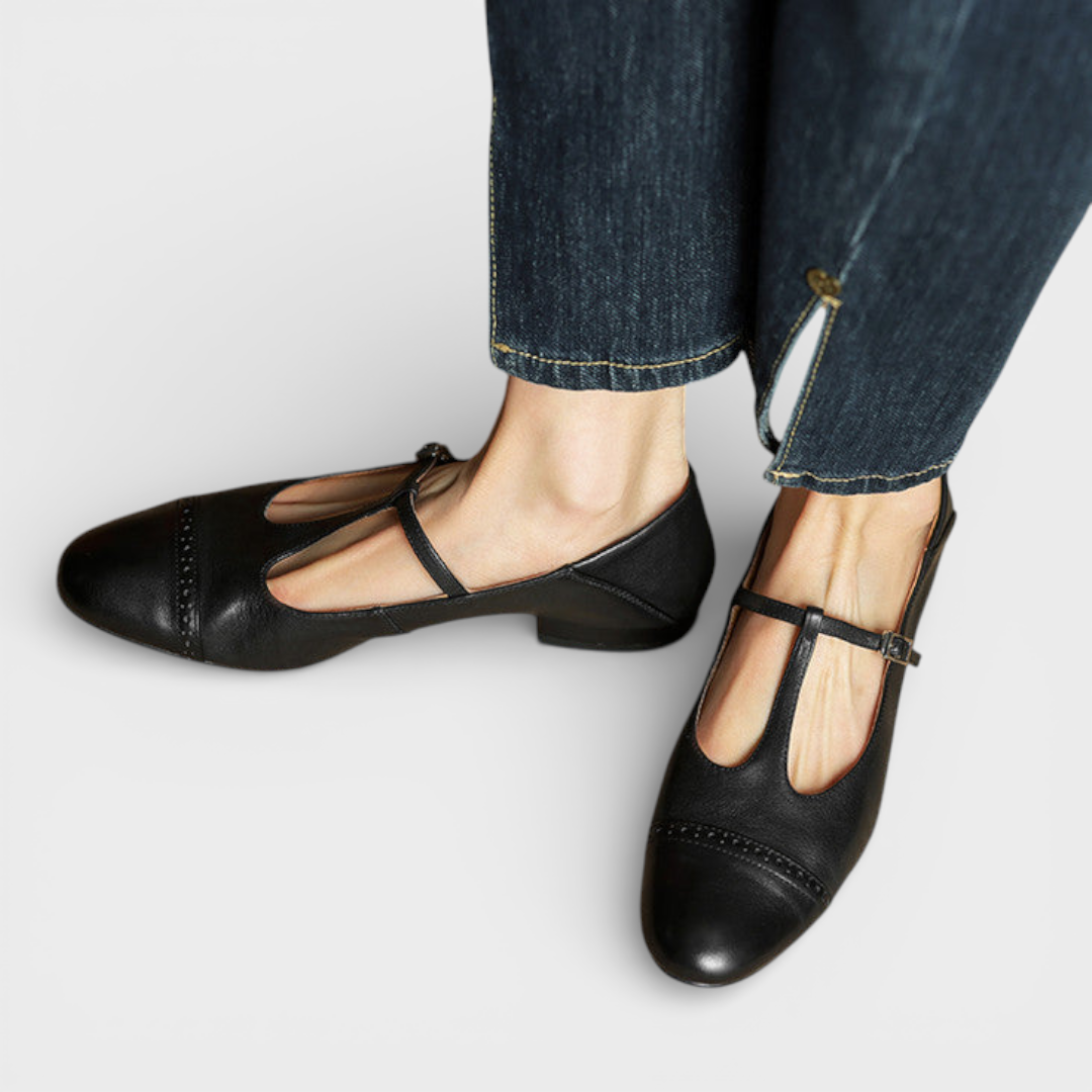 Judea | Genuine Leather Ballerinas