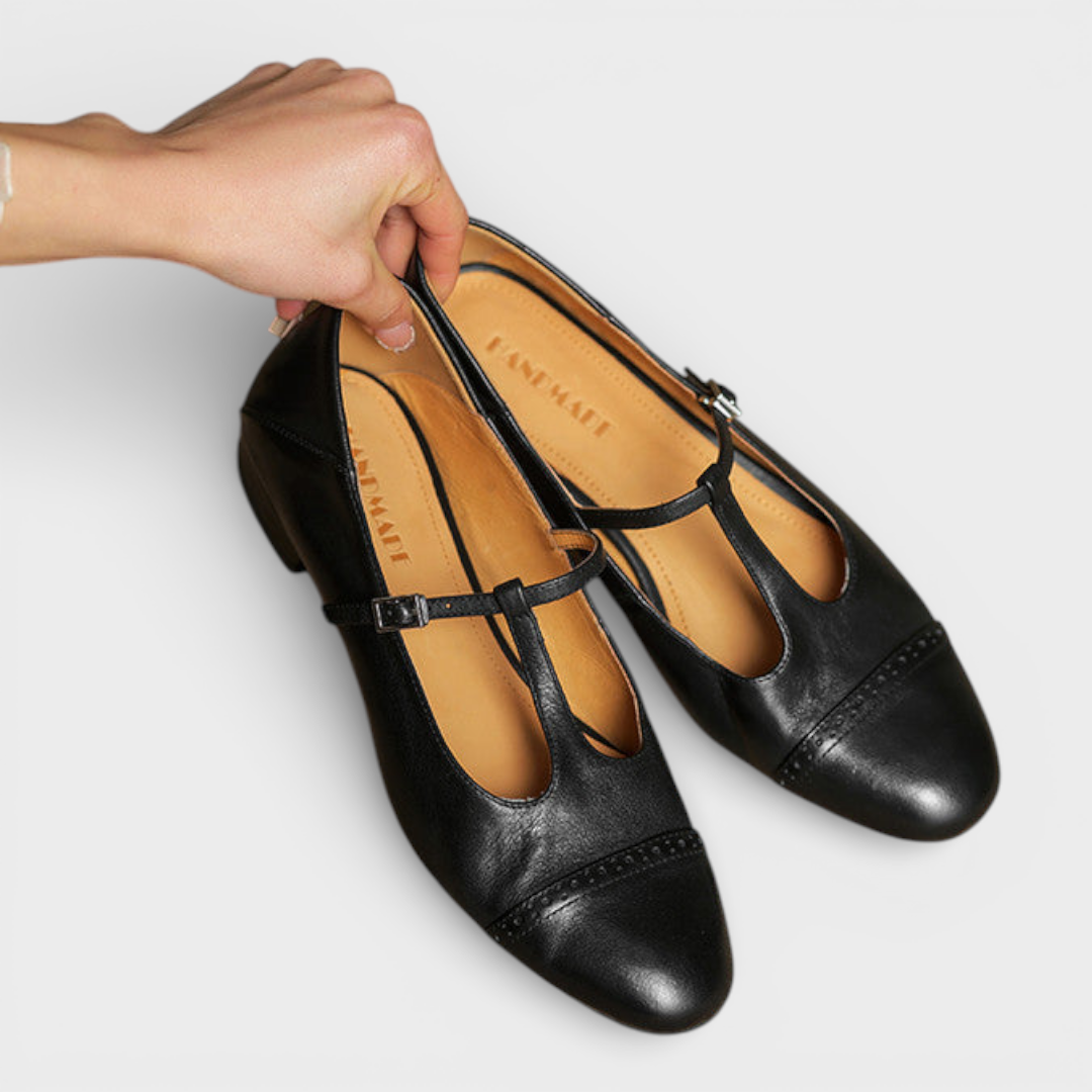 Judea | Genuine Leather Ballerinas
