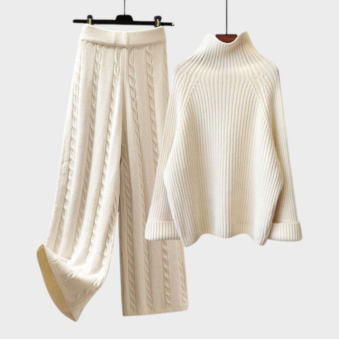Isobel | Three-Piece Knitted Winter Set