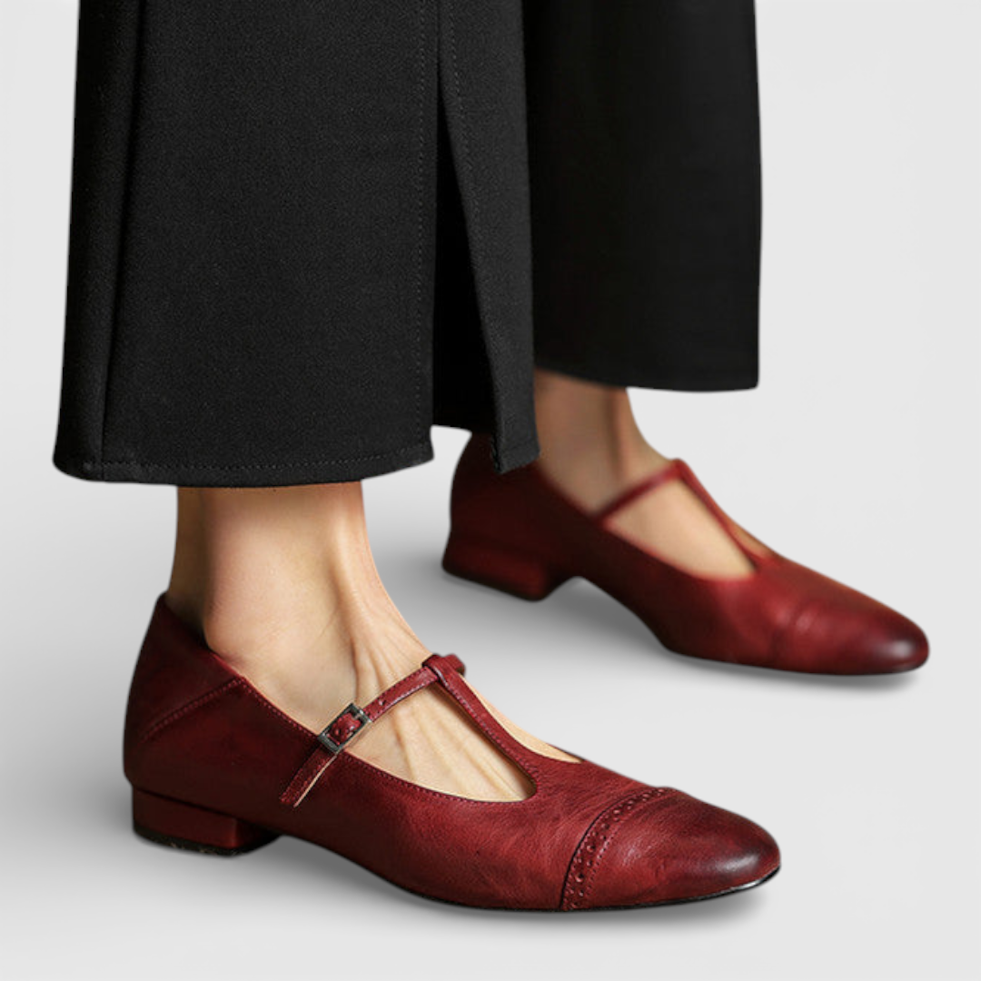 Judea | Genuine Leather Ballerinas